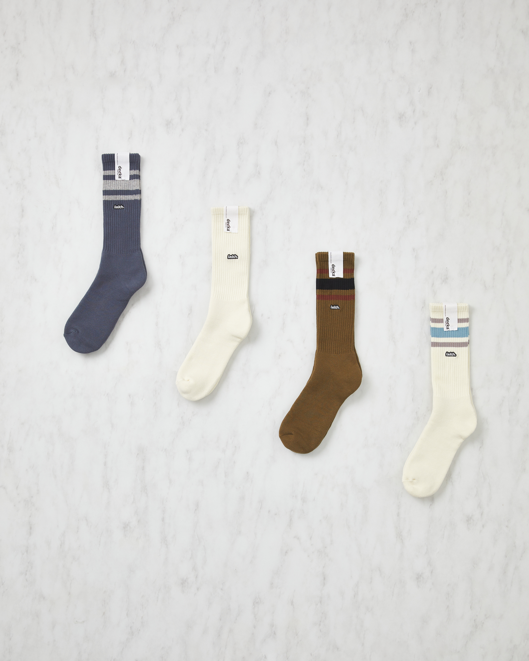 LAKH x Decka 80's Skater Socks