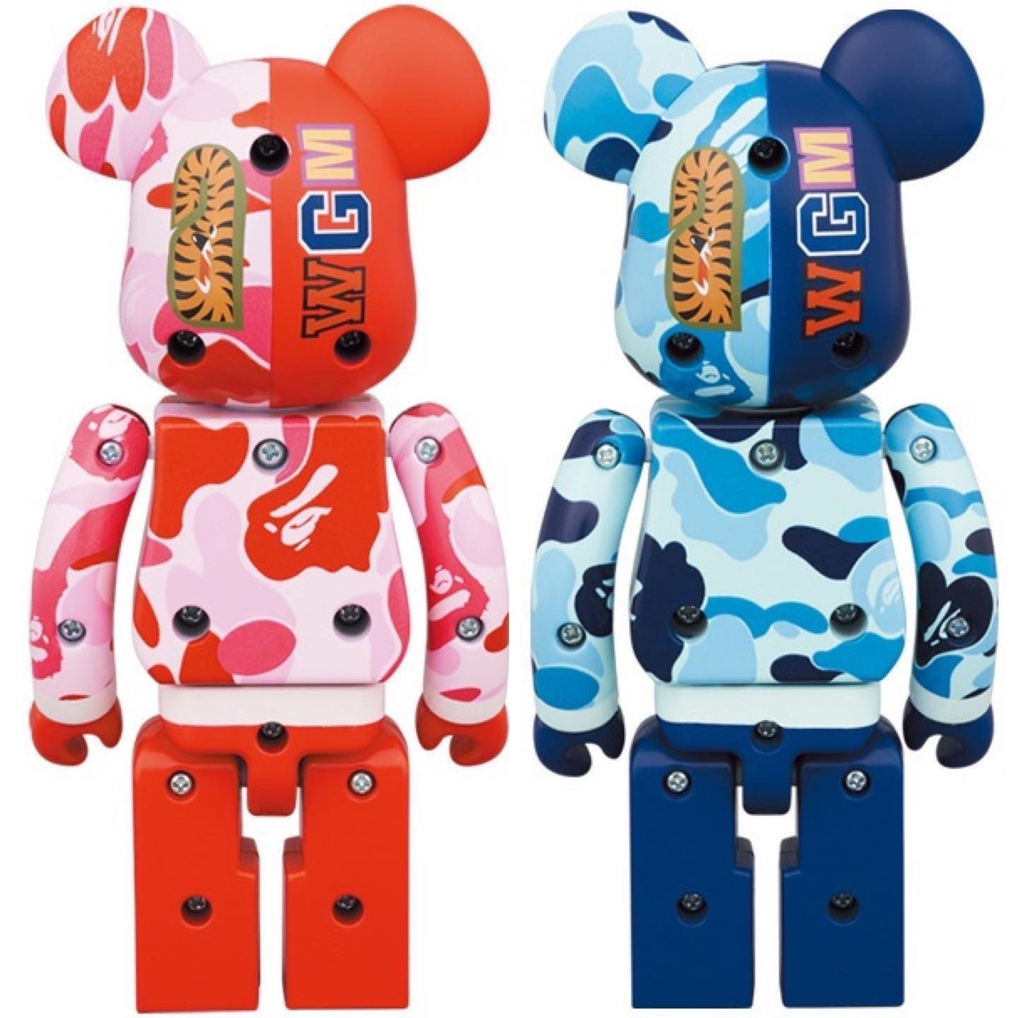 超合金 BE@RBRICK BAPE(R) ABC CAMO SHARK 2点 BE@RBRICK ABC 2点 SHARK CAMO 超合金 BAPE(R)