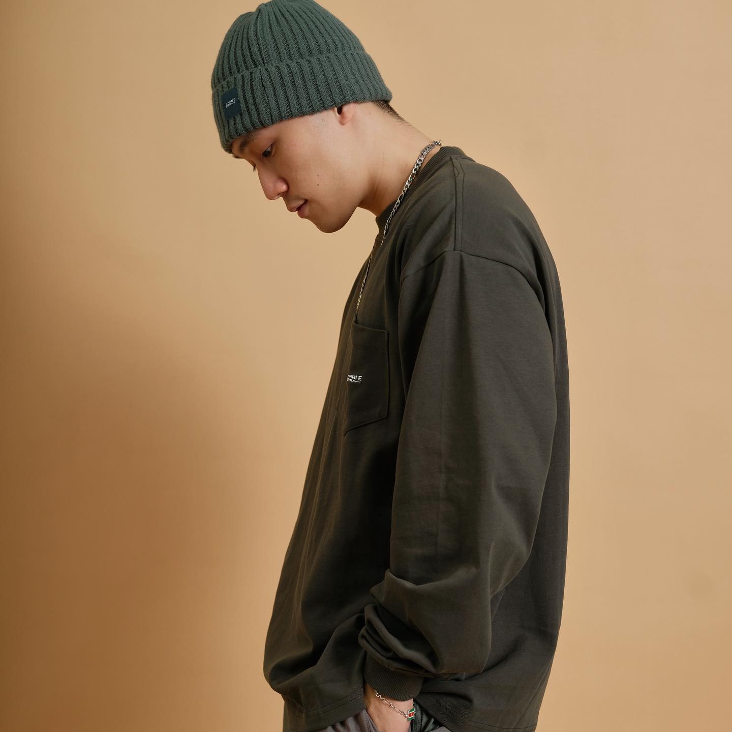 【FUMBLE】重磅長袖素色日常服