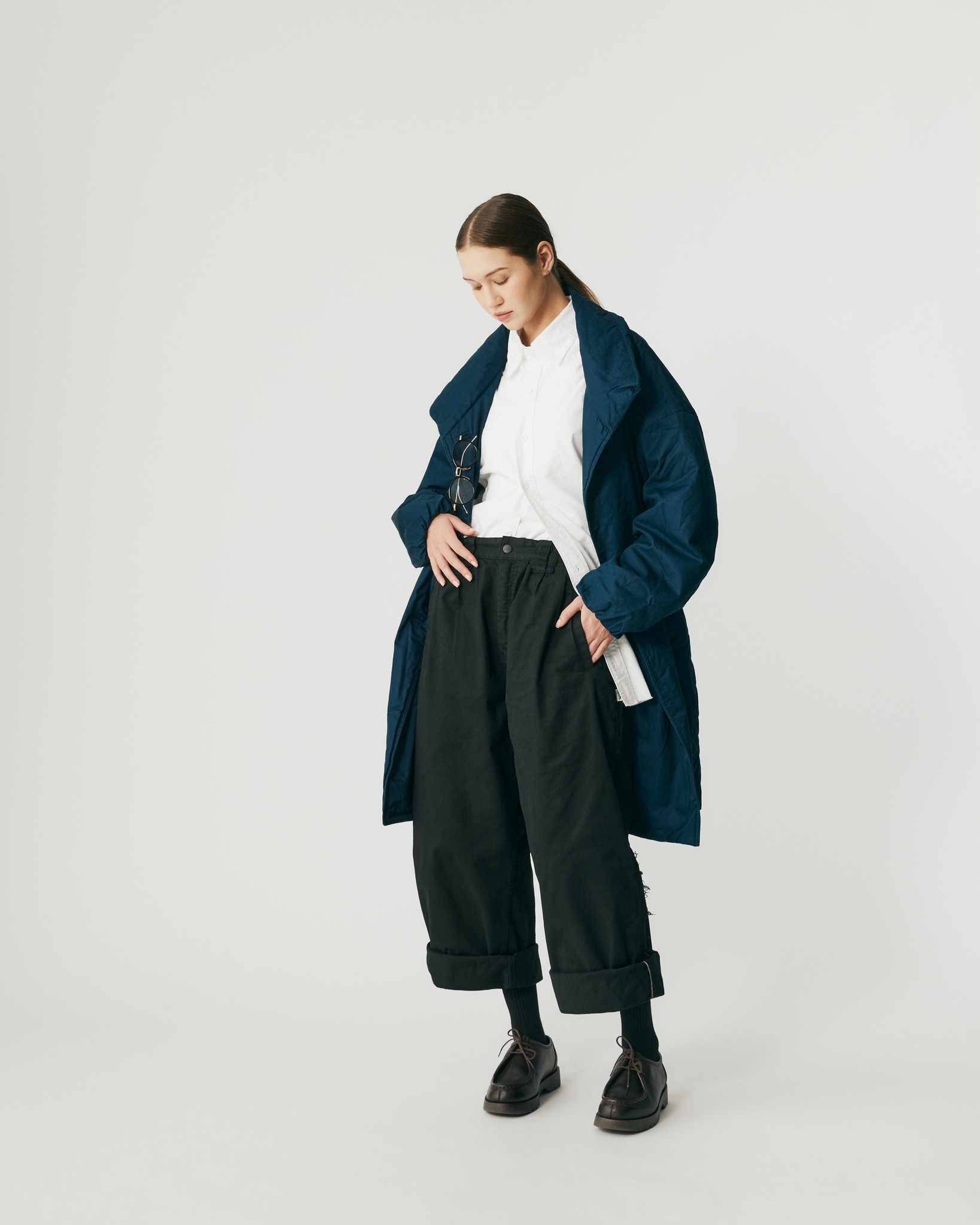 LAKH Baggy Wide-Leg Pants