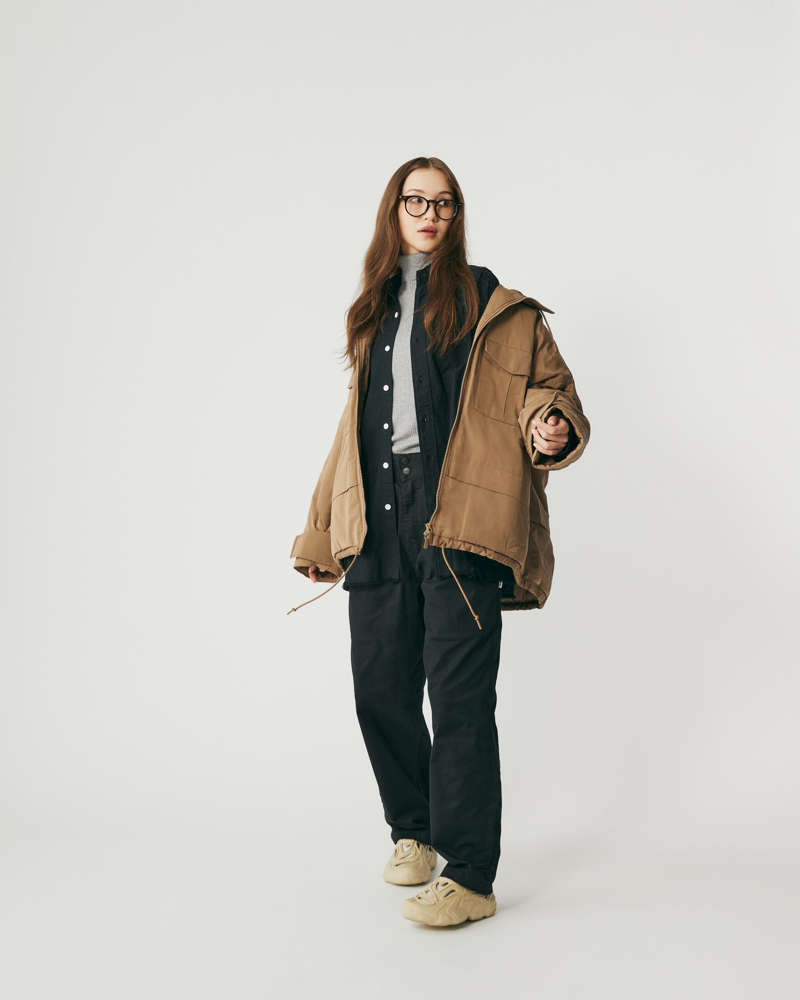 LAKH Baggy Tapered Pants