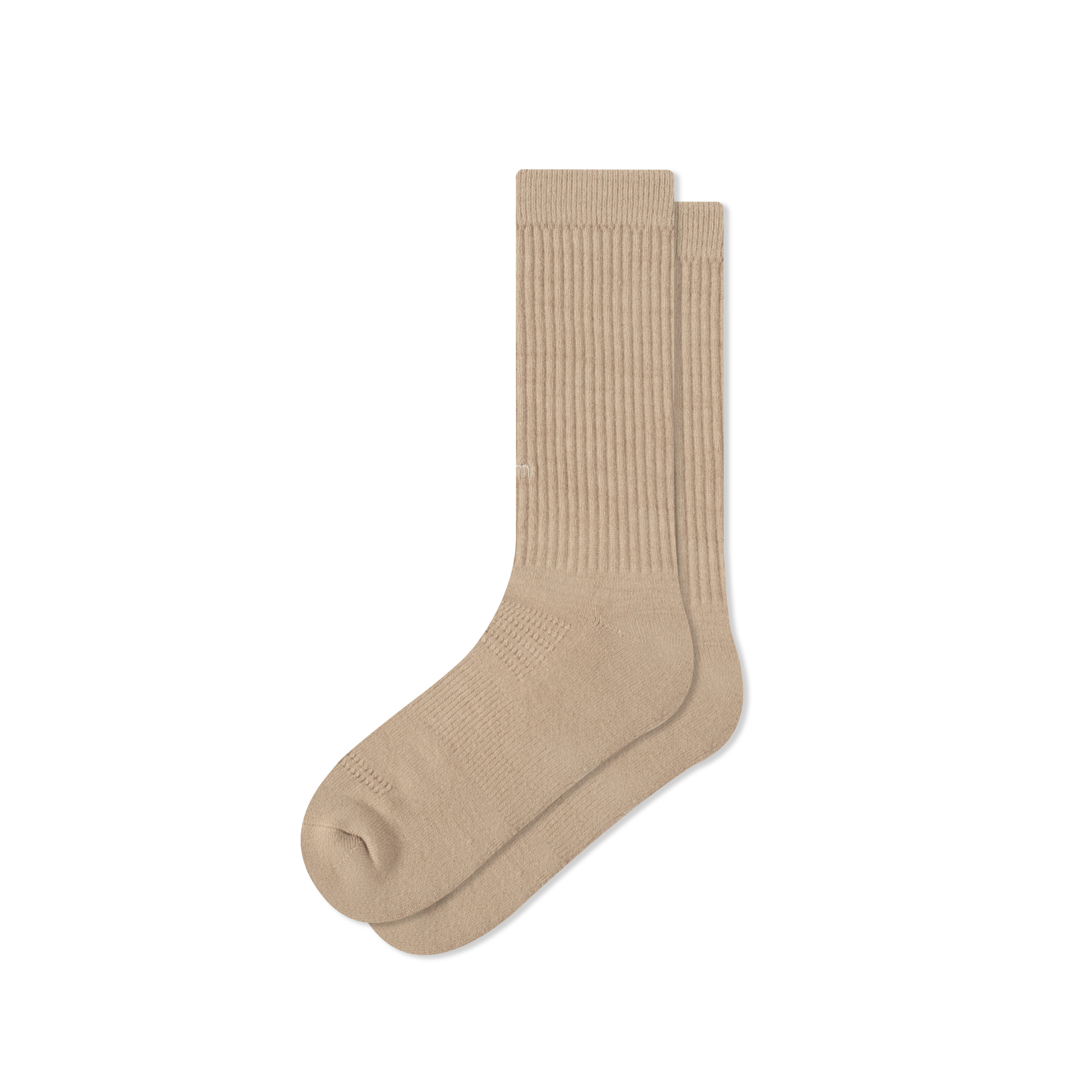 FAAM Essential Crew素面單色針織高筒襪