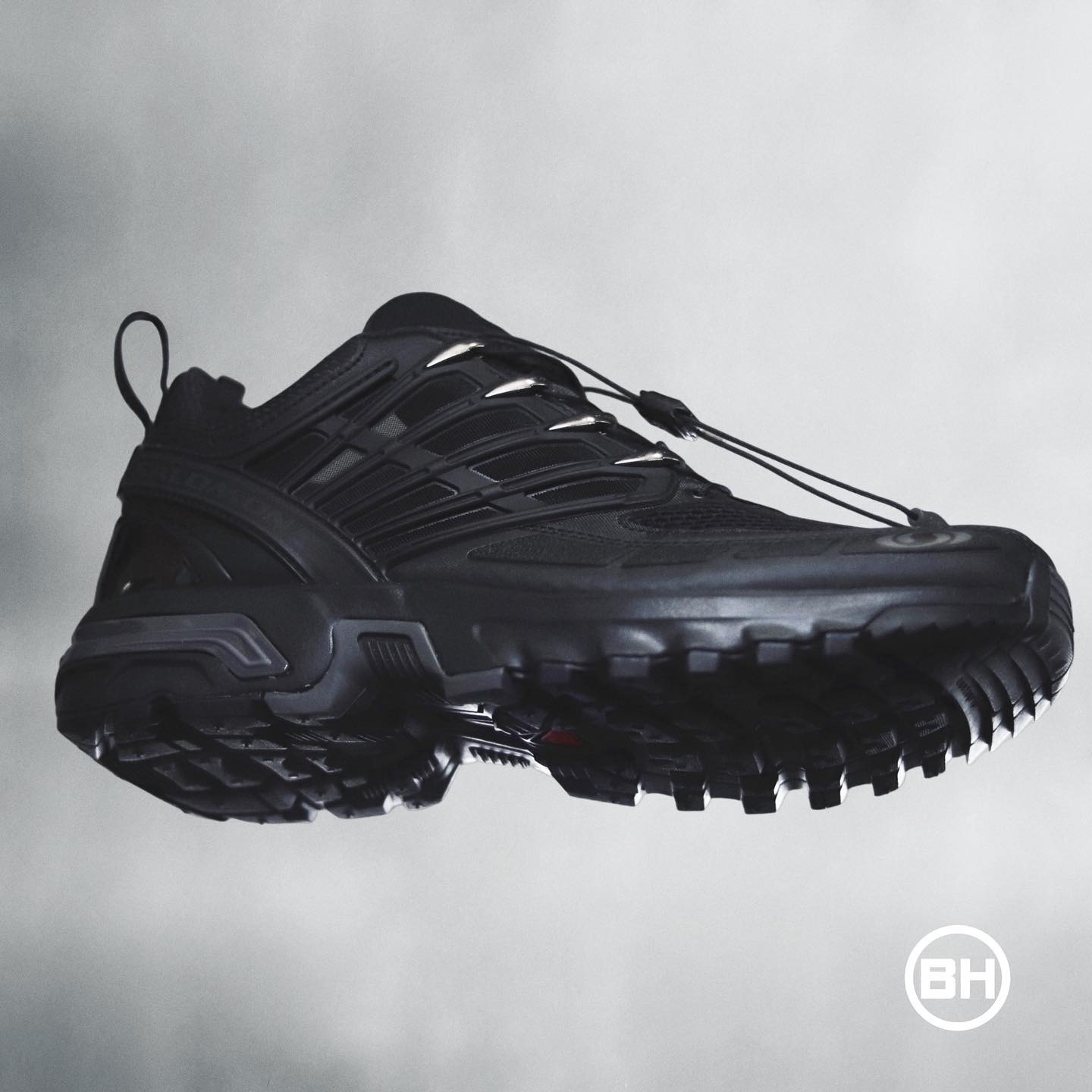 靴 SALOMON ACS PRO Black/Black/Black 471798 Leftfoot - SALOMON - ACS Pro - Black/Black/Black - Unisex