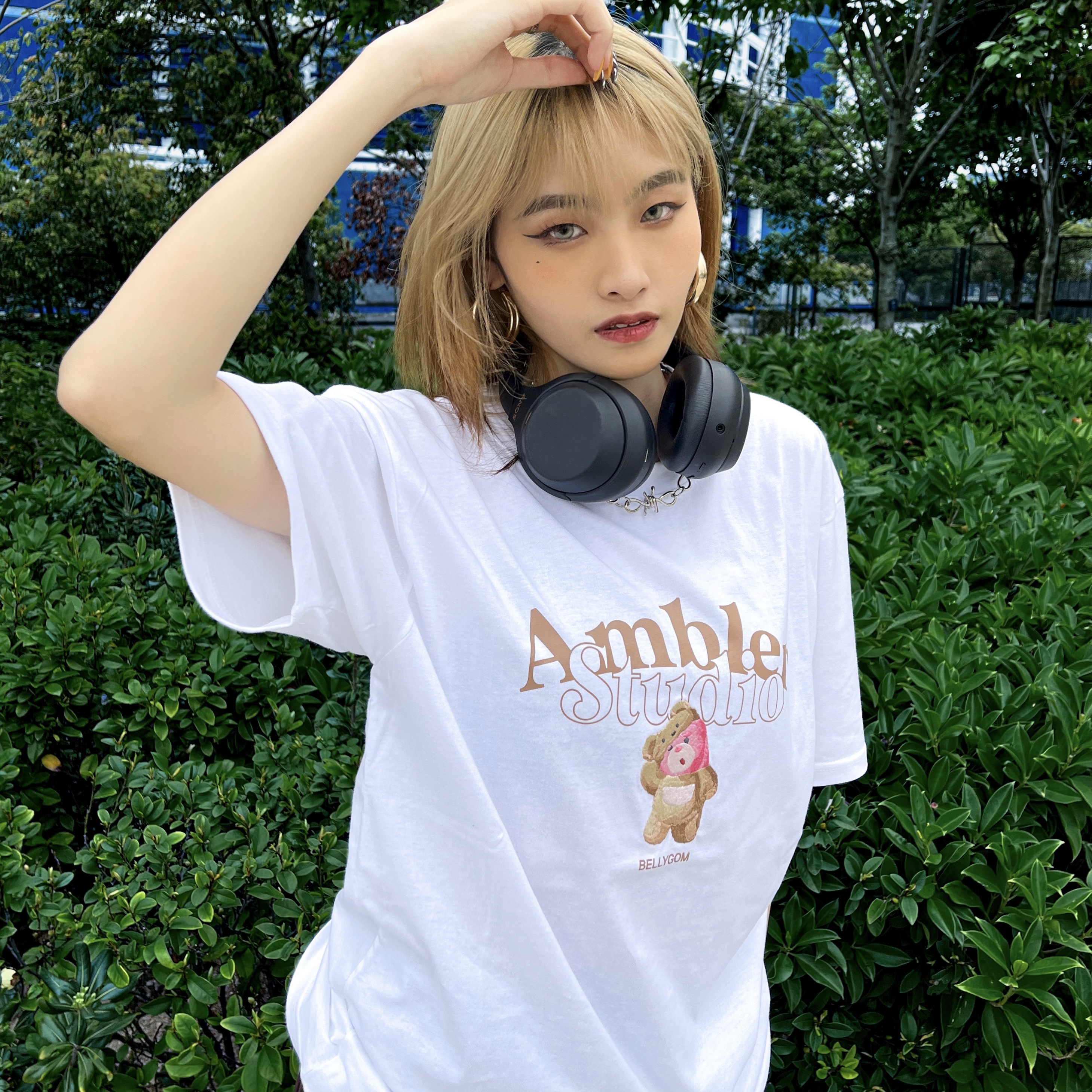 Ambler Whu Au Over fit T-shirt