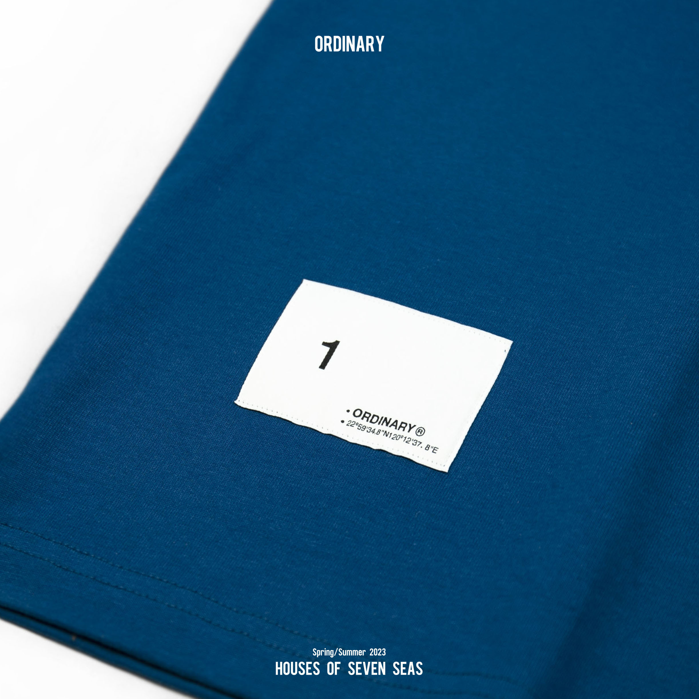 Ordinary未來感幾何短tee