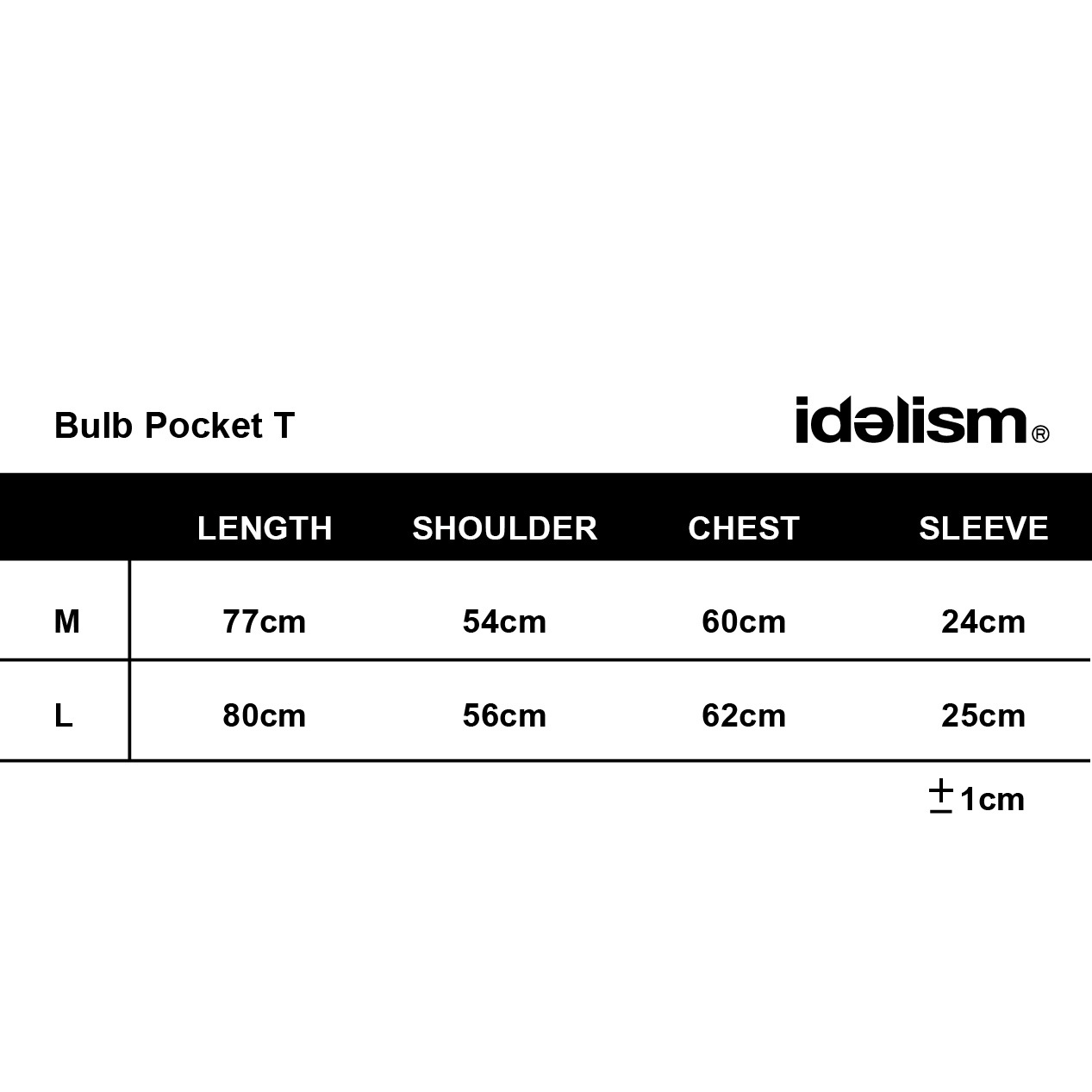 idealism® Bulb Pocket Tee