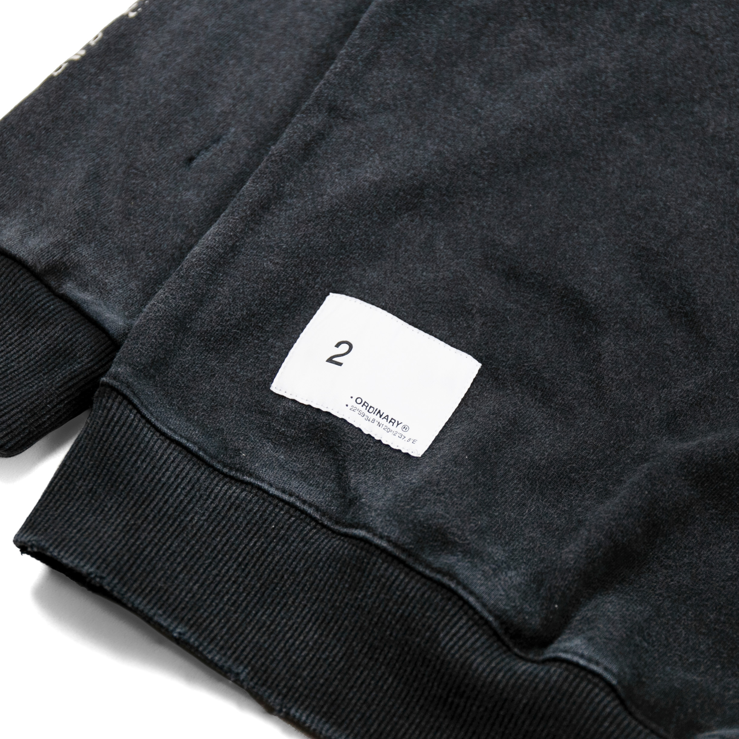 Ordinary做舊破壞標語大學tee