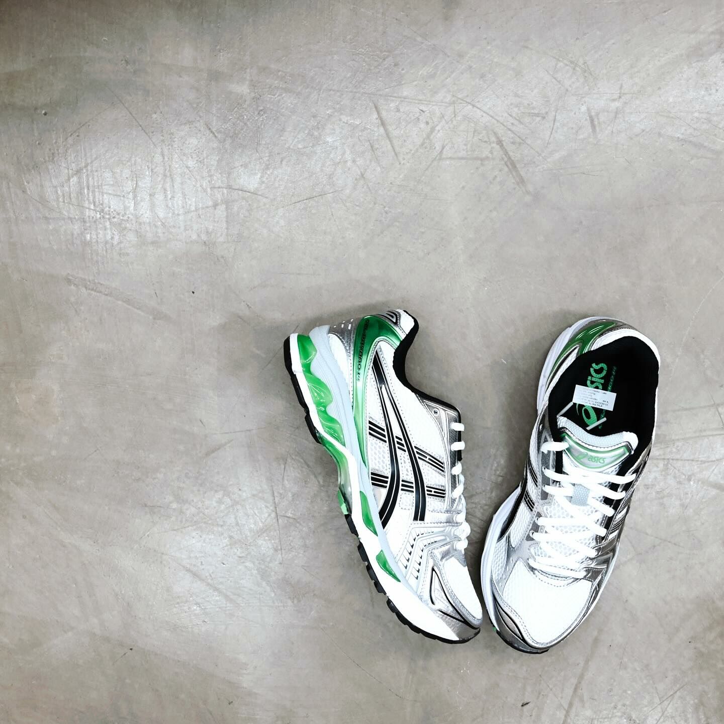 Asics Gel-Kayano 14 White Malachite Gree