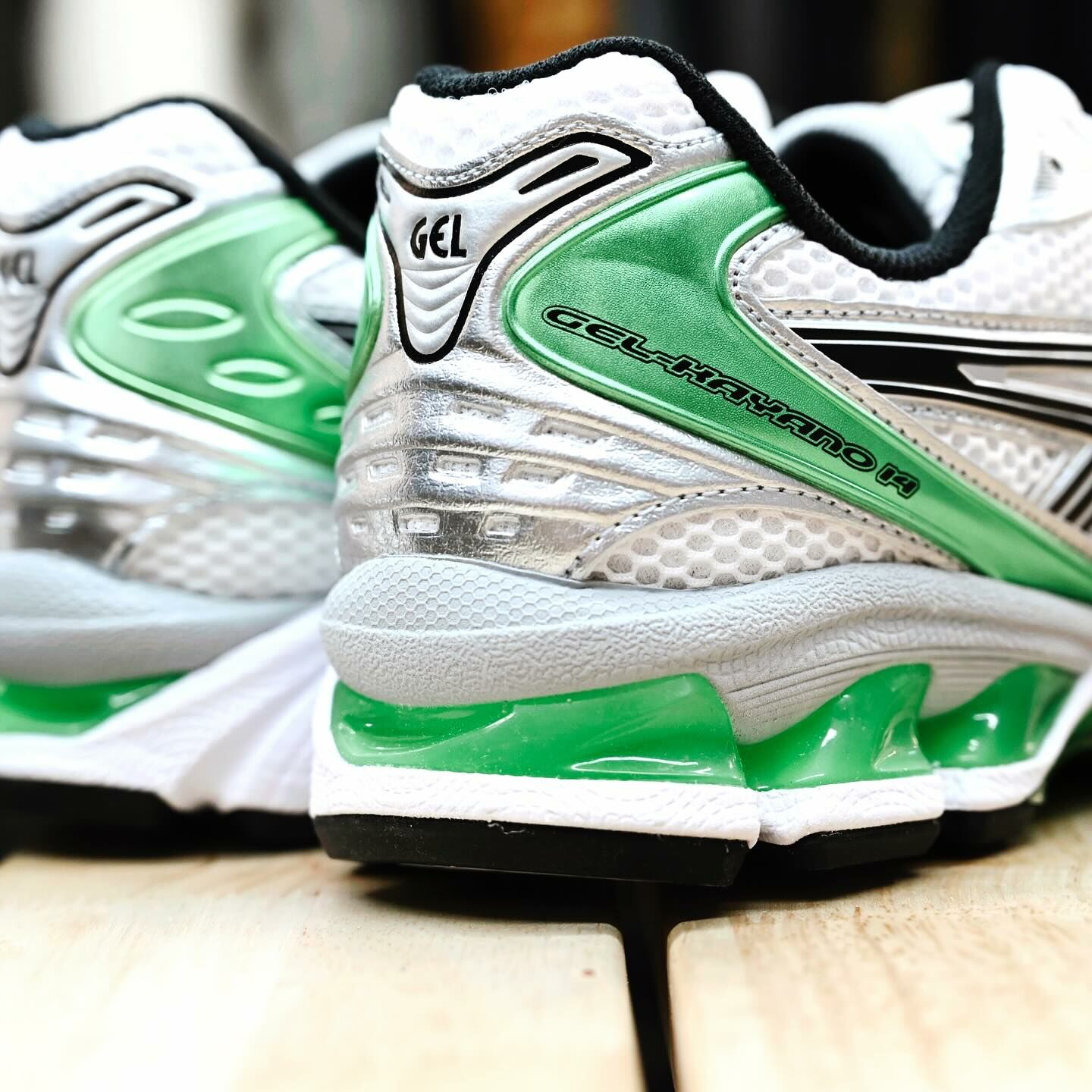 Asics Gel-Kayano 14 White Malachite Gree
