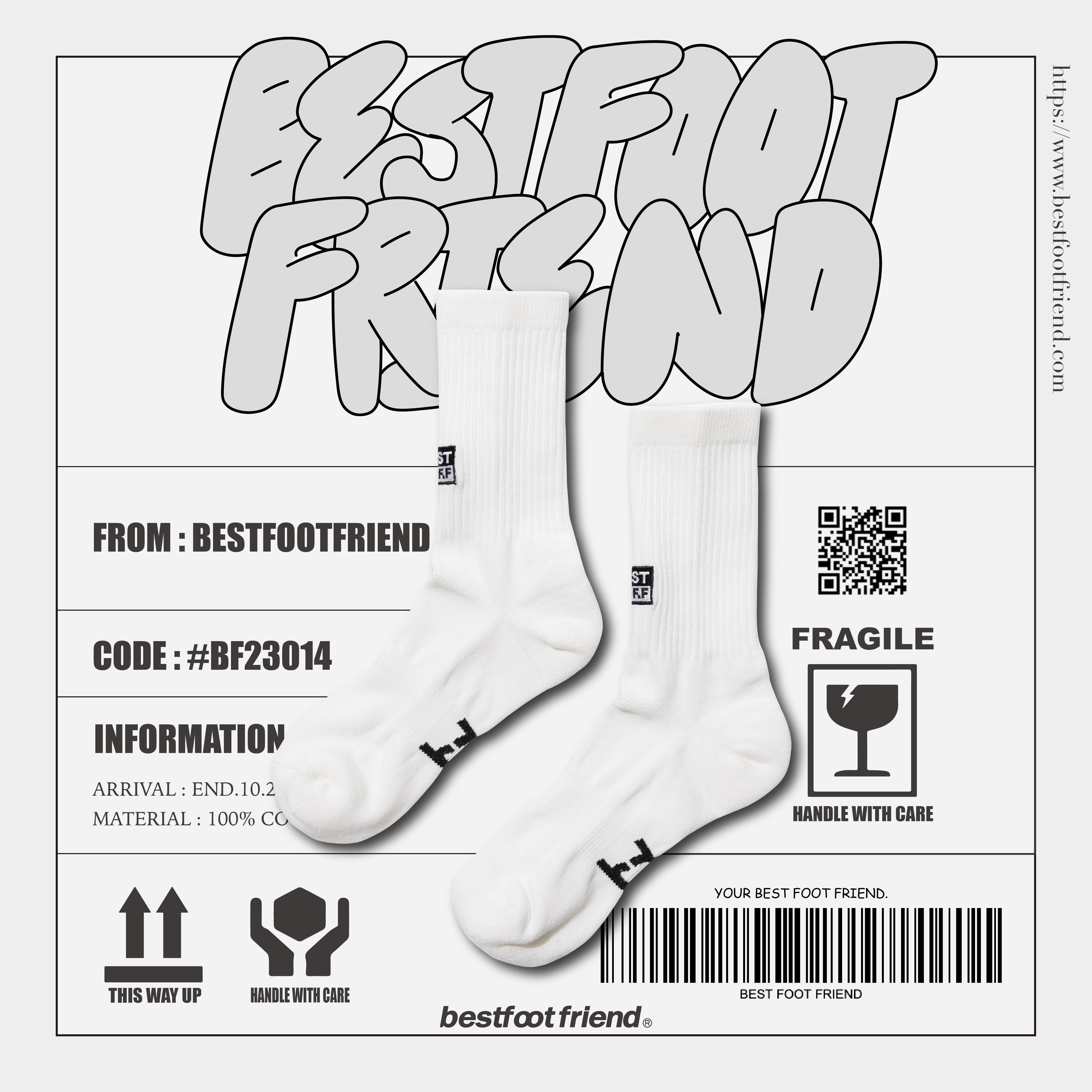 Best Foot Friend Barcode
