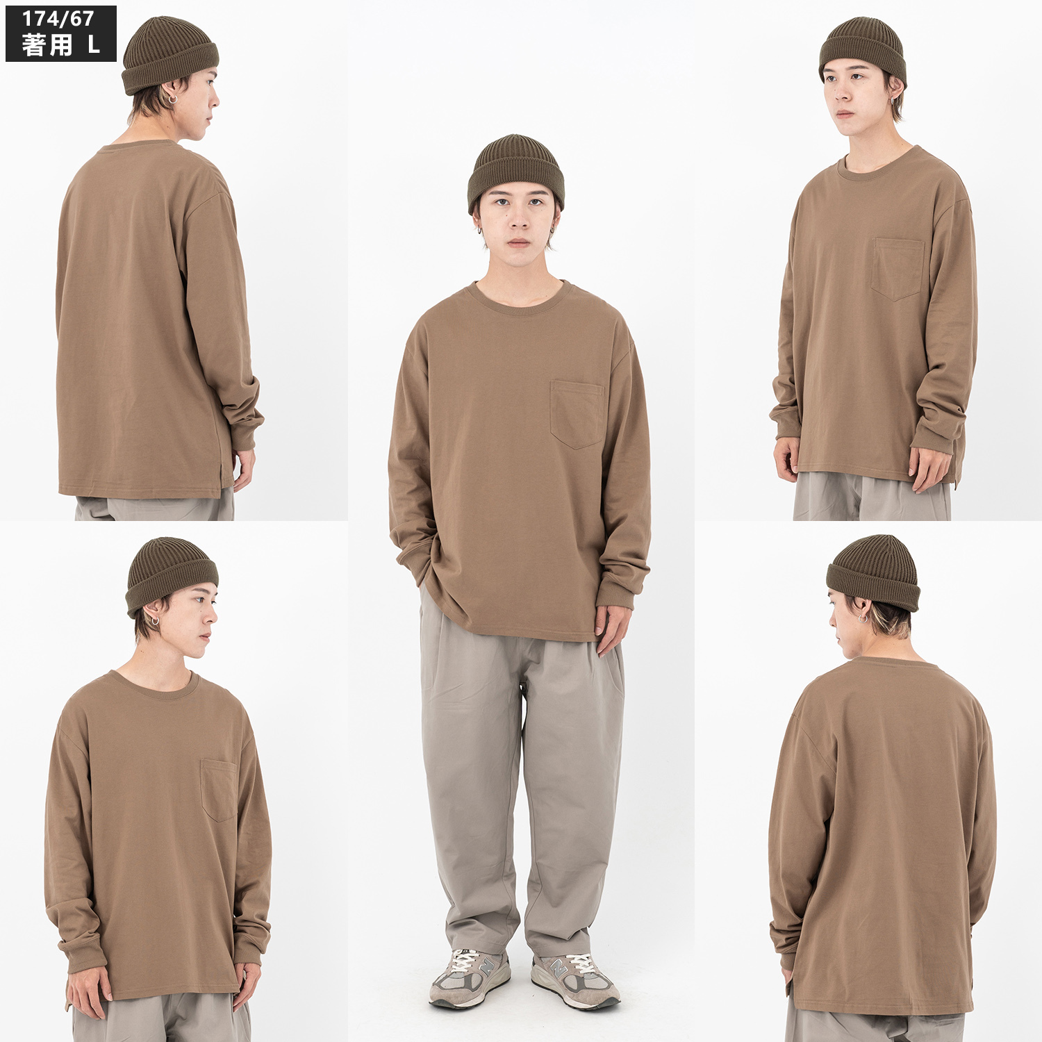 AGILITY LS Basic Pocket Tee
