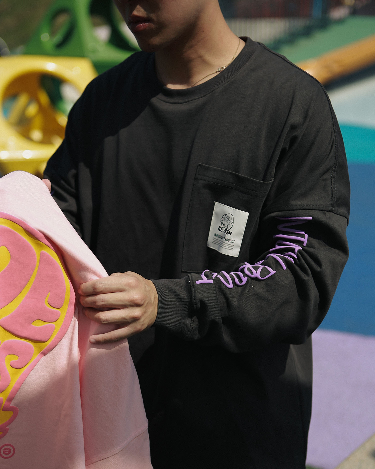 idealism® Lazy Bulb Long Tee