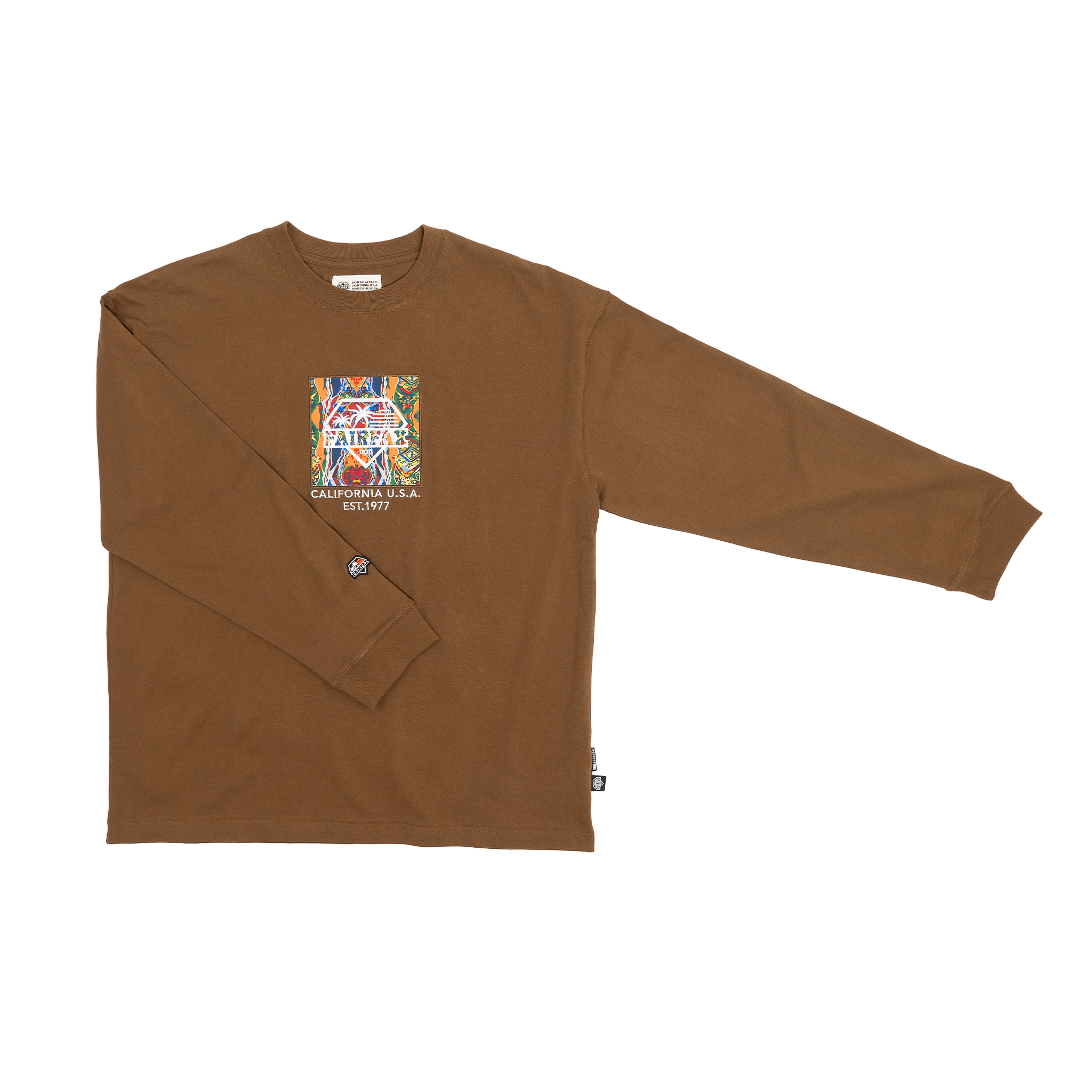 Fairfax Coogi Pattern Embroidered Box