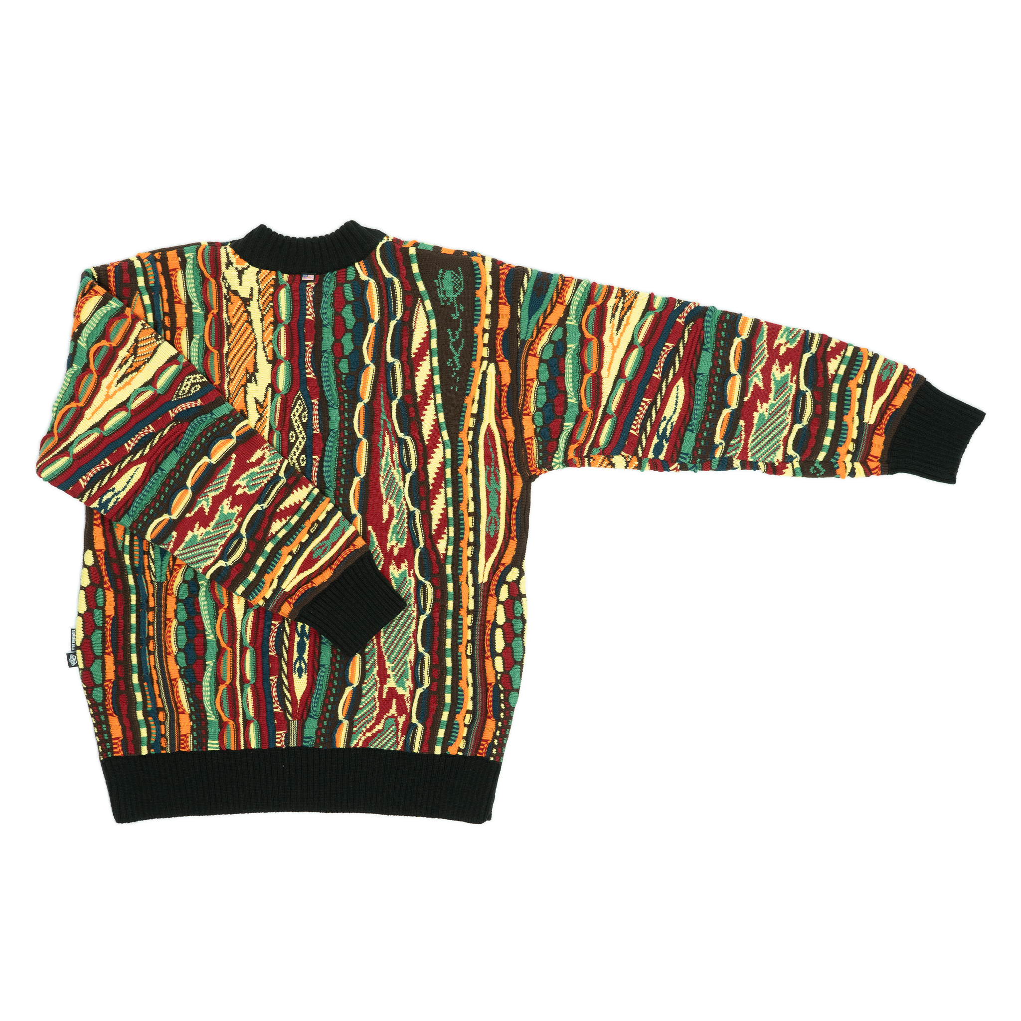 Fairfax Coogi Pattern Embroidered Box
