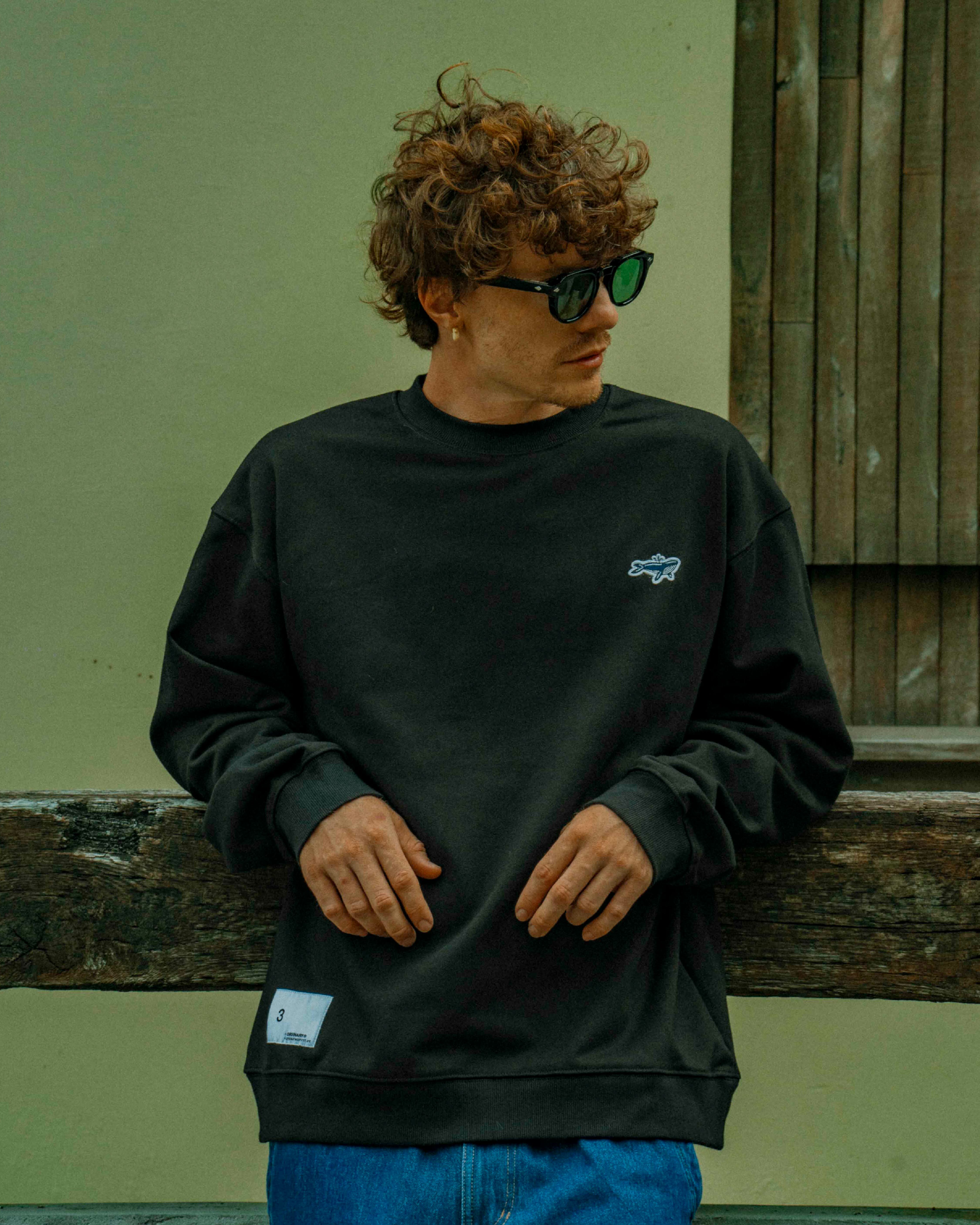 Ordinary Whale Logo Sweatshirt