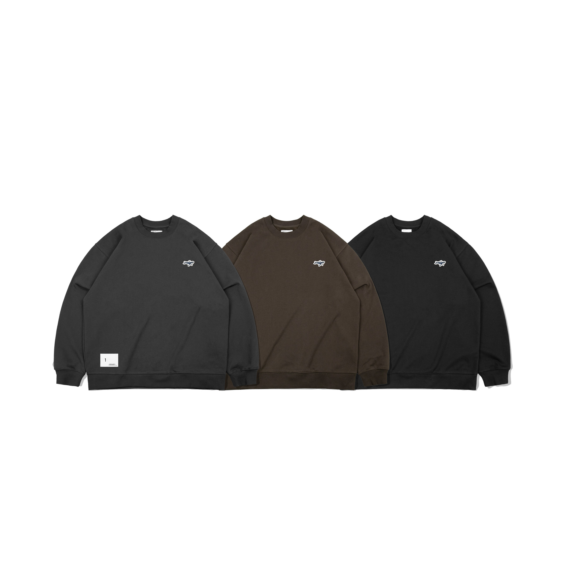 Ordinary Whale Logo Sweatshirt