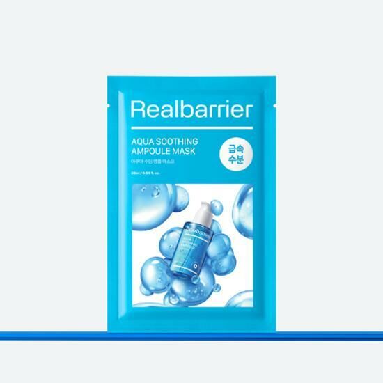 Real Barrier Aqua Soothing Ampoule Mask [10PCS]