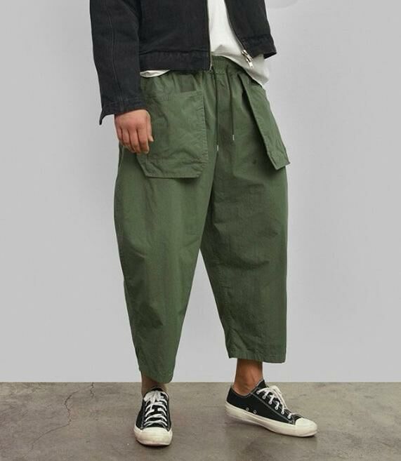 淨色鬆身褲 PEACOCK-059P