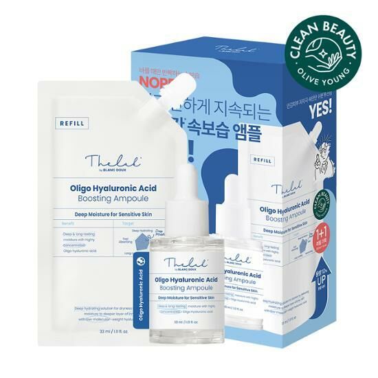 The Lab by Blanc Doux Oligo Hyaluronic Acid Boosting Ampoule 30ml [Olive Young Double Planning Set]