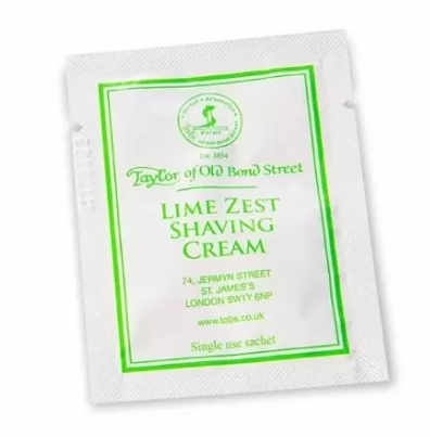 英國 TAYLOR OF OLD BOND STREET 剃鬚膏試用裝 5ml LIME