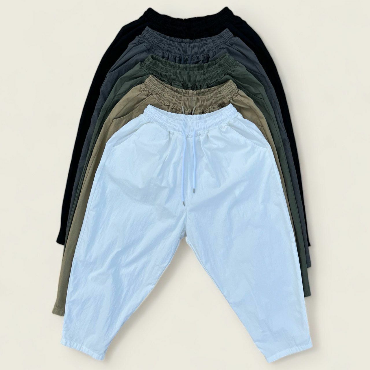 淨色鬆身褲 PEACOCK-066P