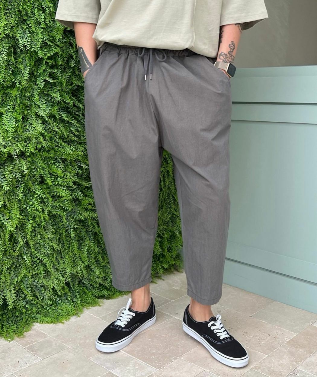 淨色鬆身褲 PEACOCK-066P