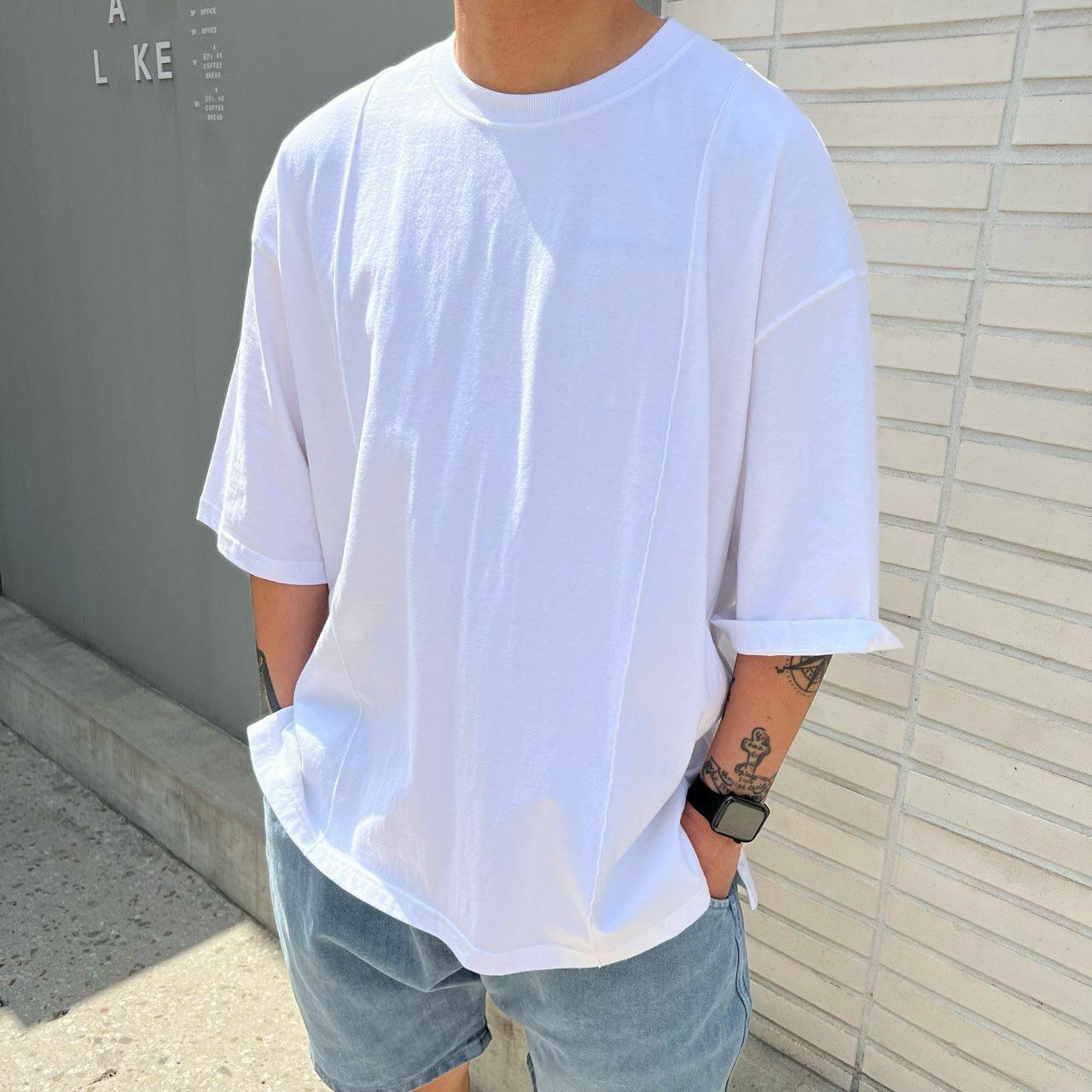 淨色短袖Tee PEACOCK-067T