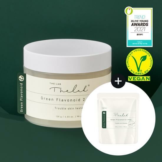 The Lab by Blanc Doux Green Flavonoid 2.5 Pad [90PCS] [Olive Young Double Planning Set]