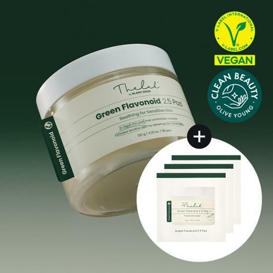 The Lab by Blanc Doux Green Flavonoid 2.5 Pad [90PCS] [Olive Young Planning Set]