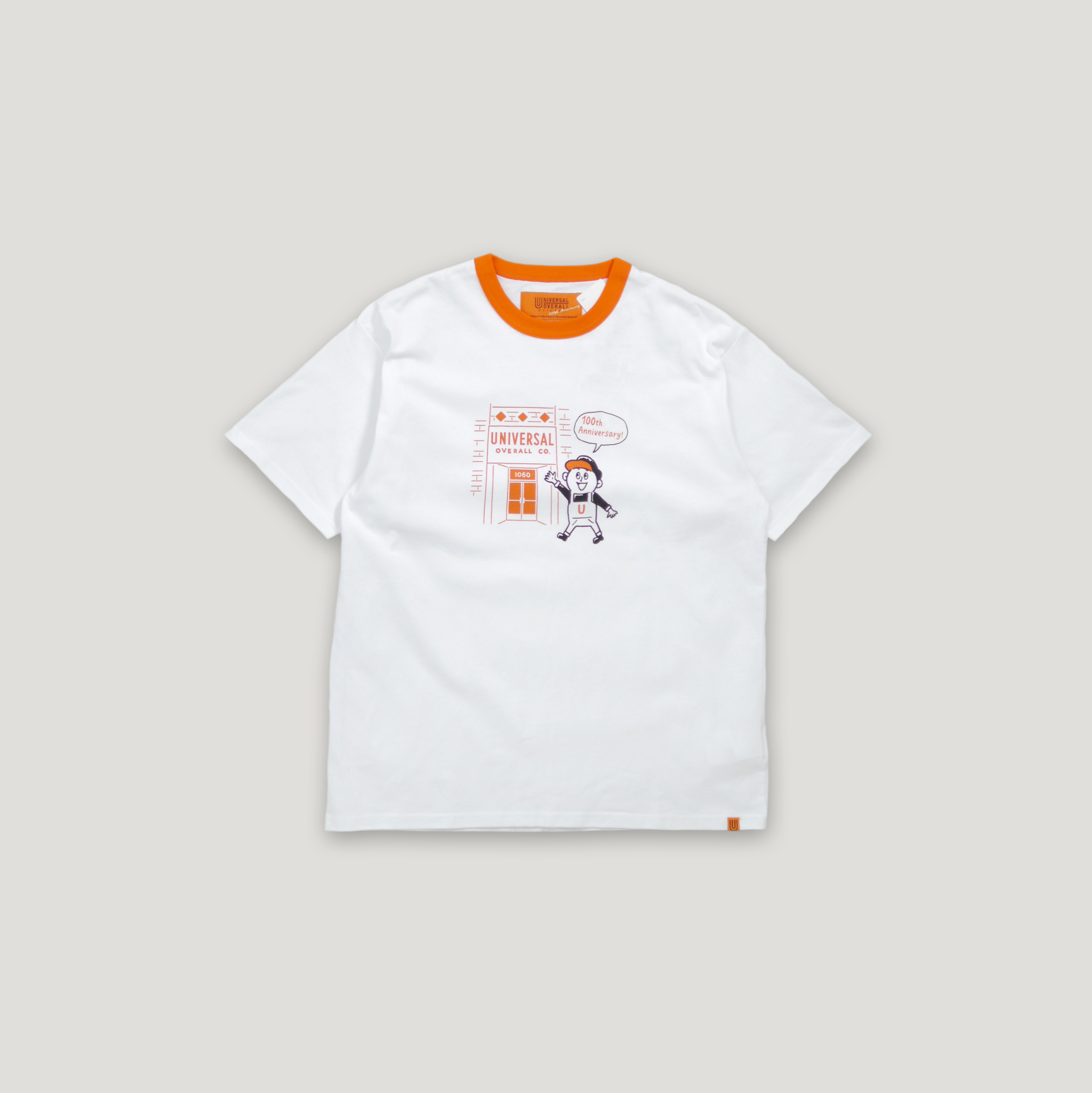 UNIVERSAL OVERALL WINDY JR. Ringer Tee ‹ 100th Anniversary ›