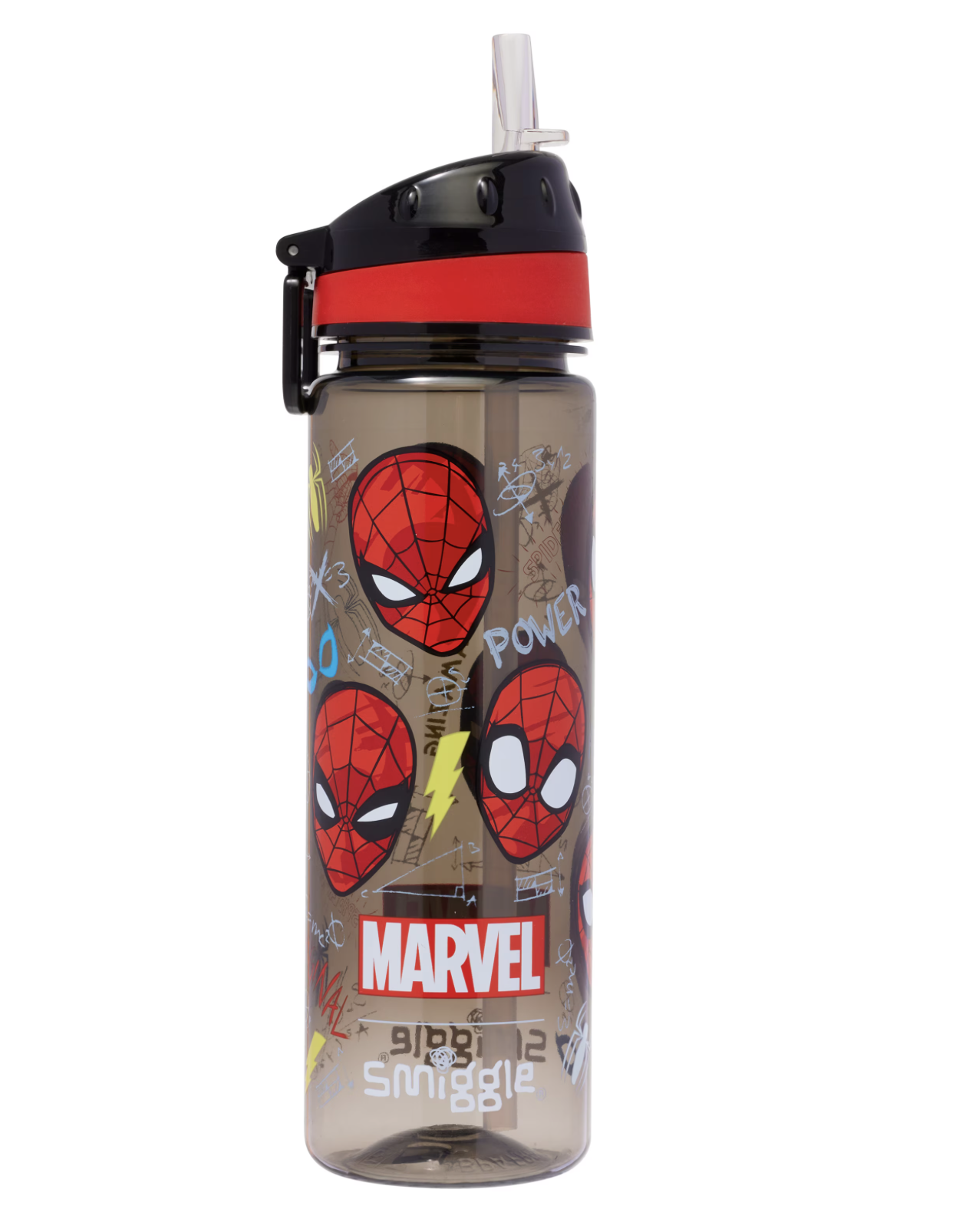 Spider-man 吸管水樽 650ml