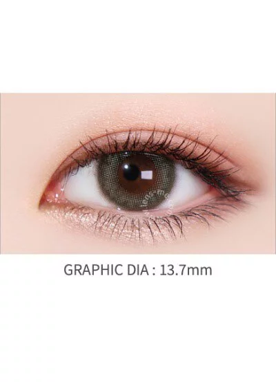 [月拋][散光] Lensme Torica 1 Month Demeure Gray 彩妝隱形眼鏡｜每盒2片