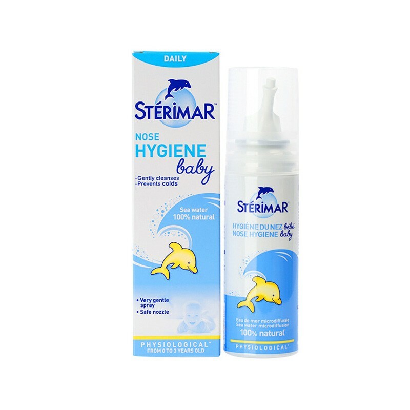 Sterimar鼻潔靈 - 小海豚生理性海水鹽水鼻噴(0~3歲) 100ml