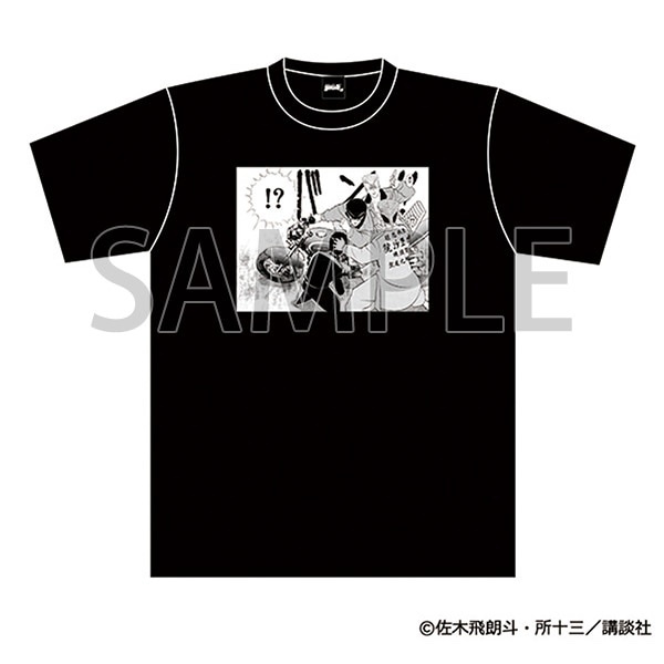 預訂2024/8月 『疾風伝説 特攻の拓展』名場面原画Tシャツ