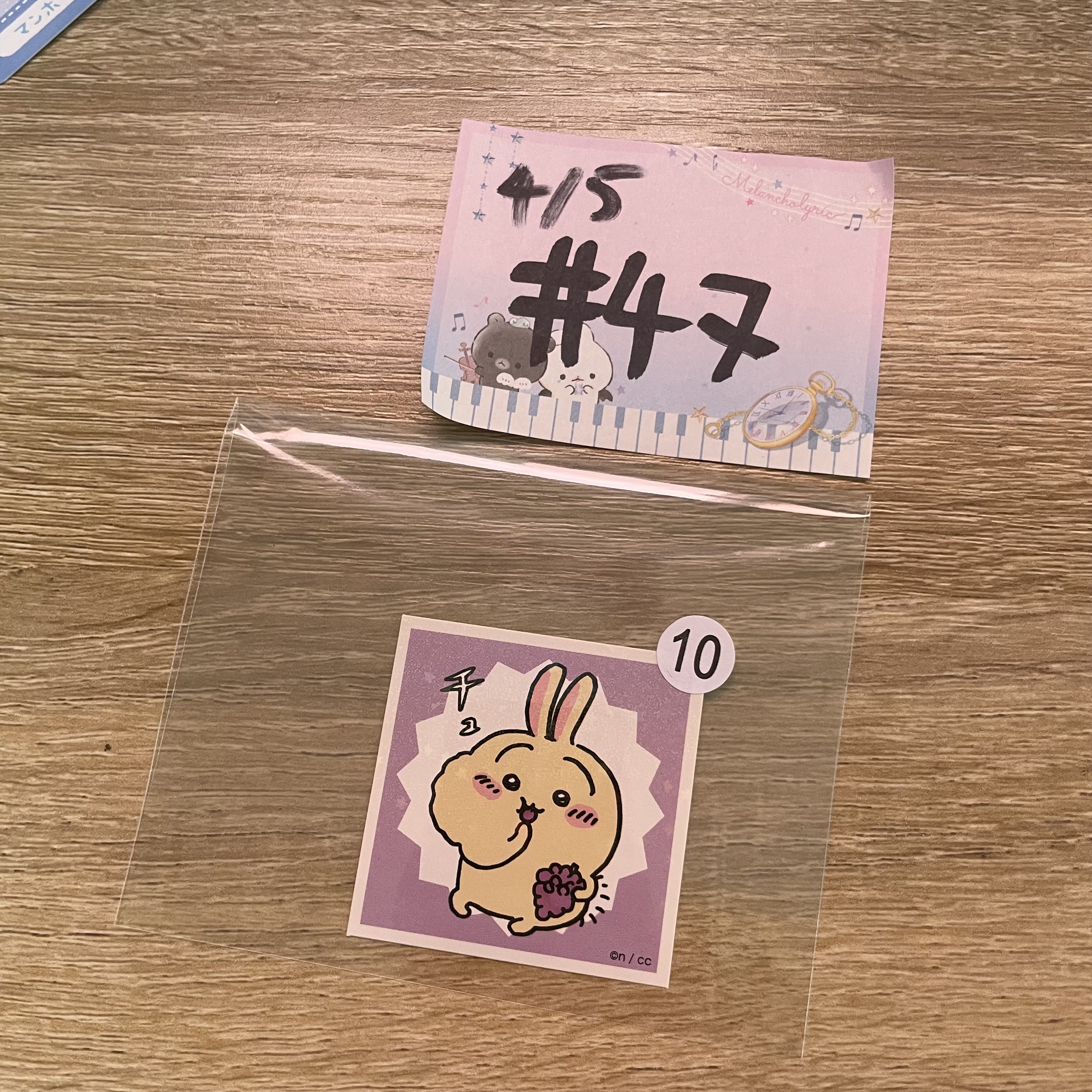 CHIIKAWA  兔兔  貼紙#47