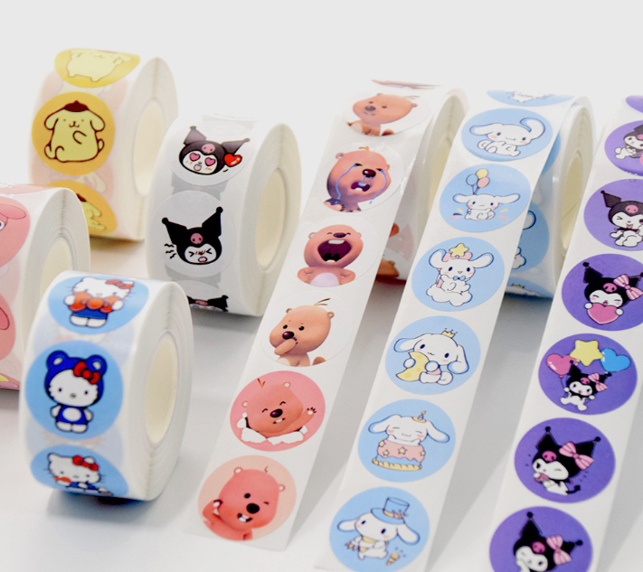 三丽鸥表情包卷卷贴（500贴）