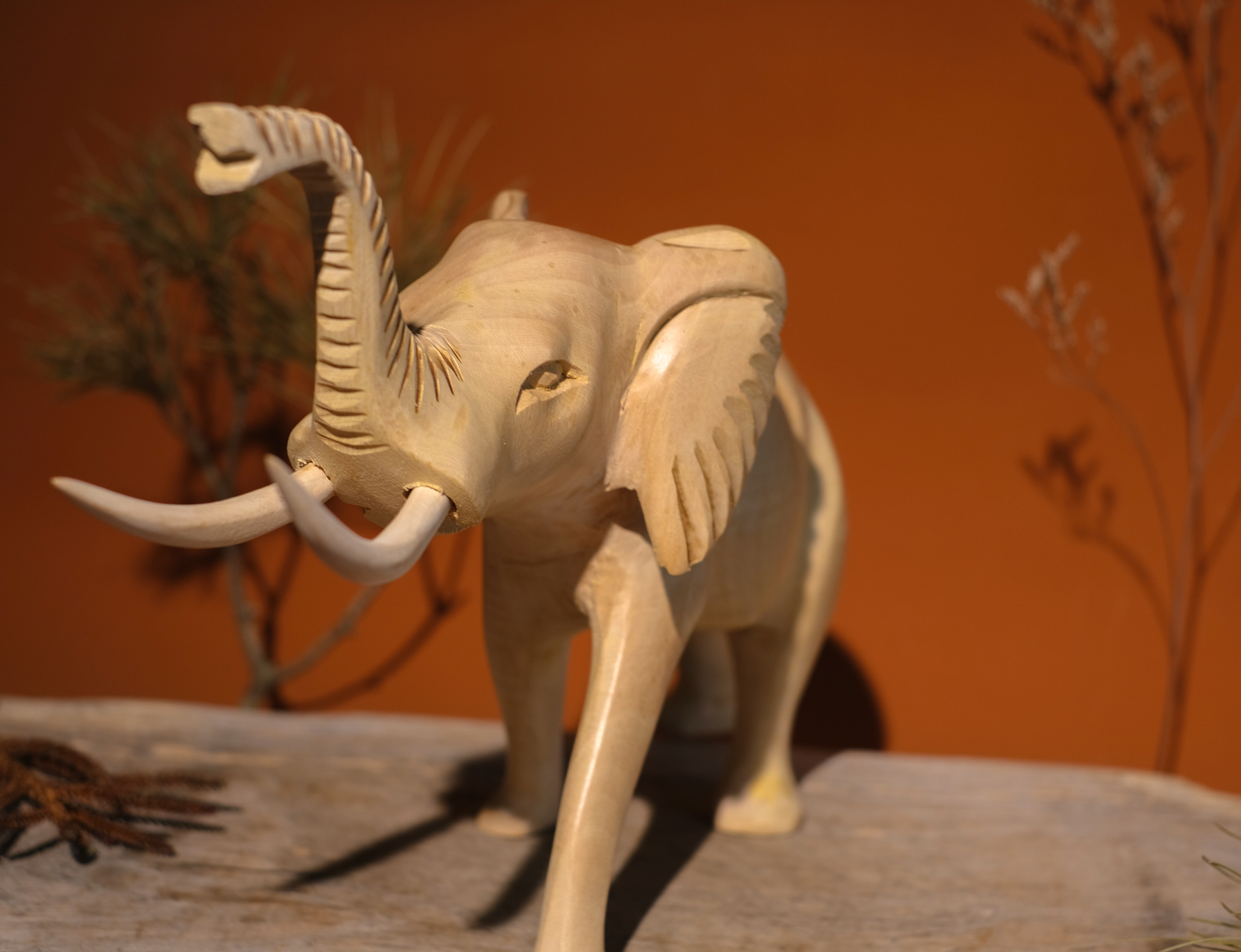 動物木雕｜象｜史瓦帝尼