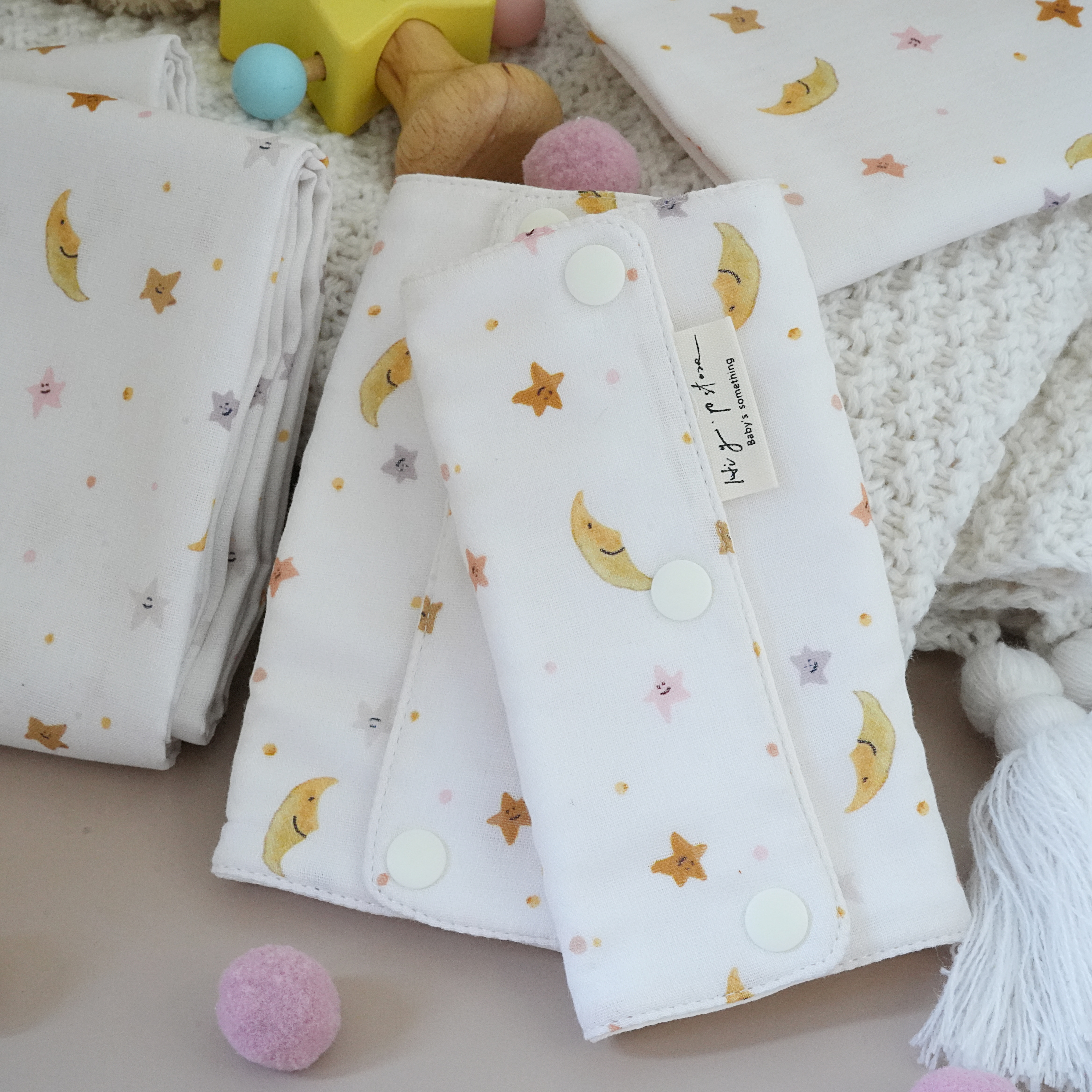 Hi Y.P store-揹巾口水套-獨家設計款-月光星海