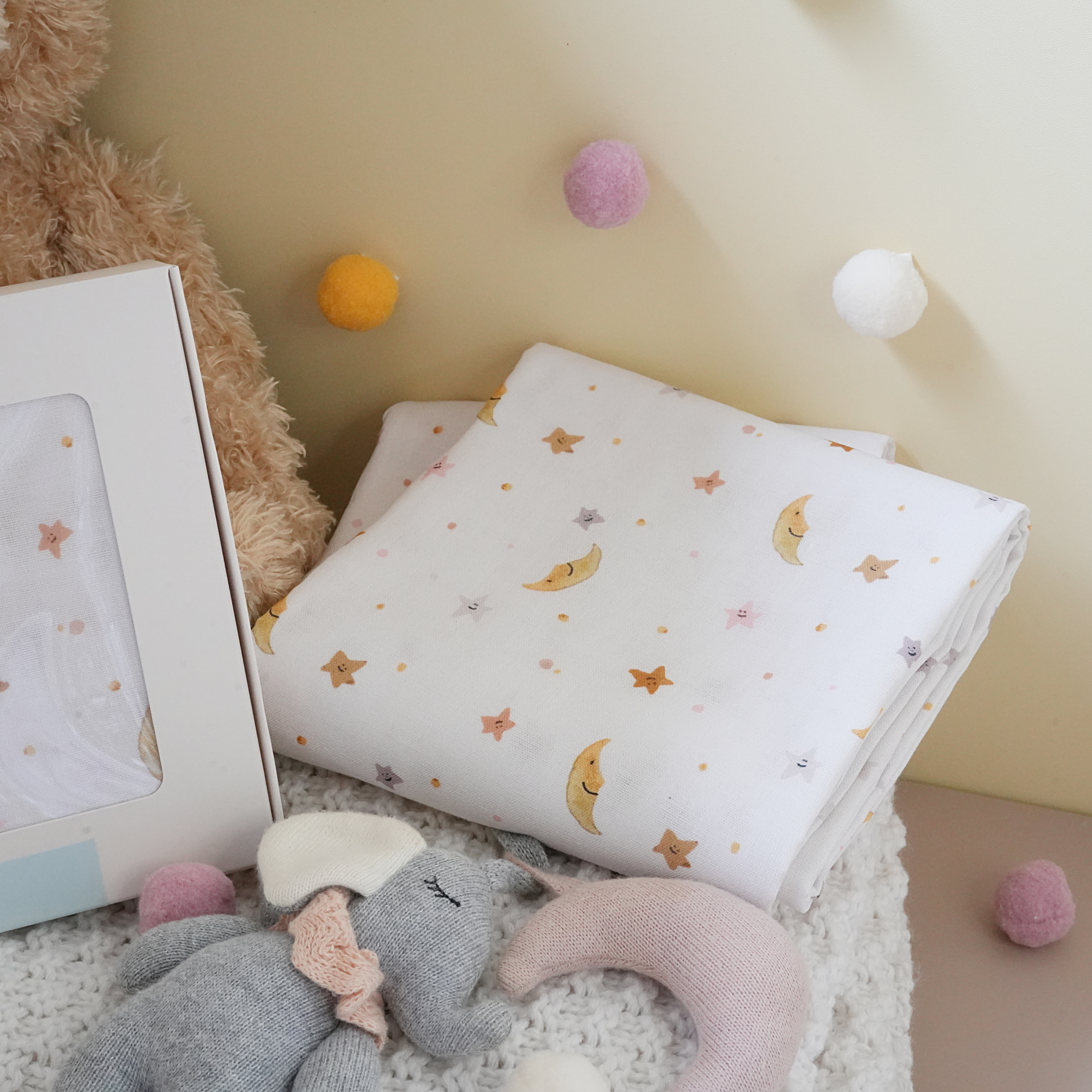 Hi Y.P store-包巾-獨家設計款-月光星海