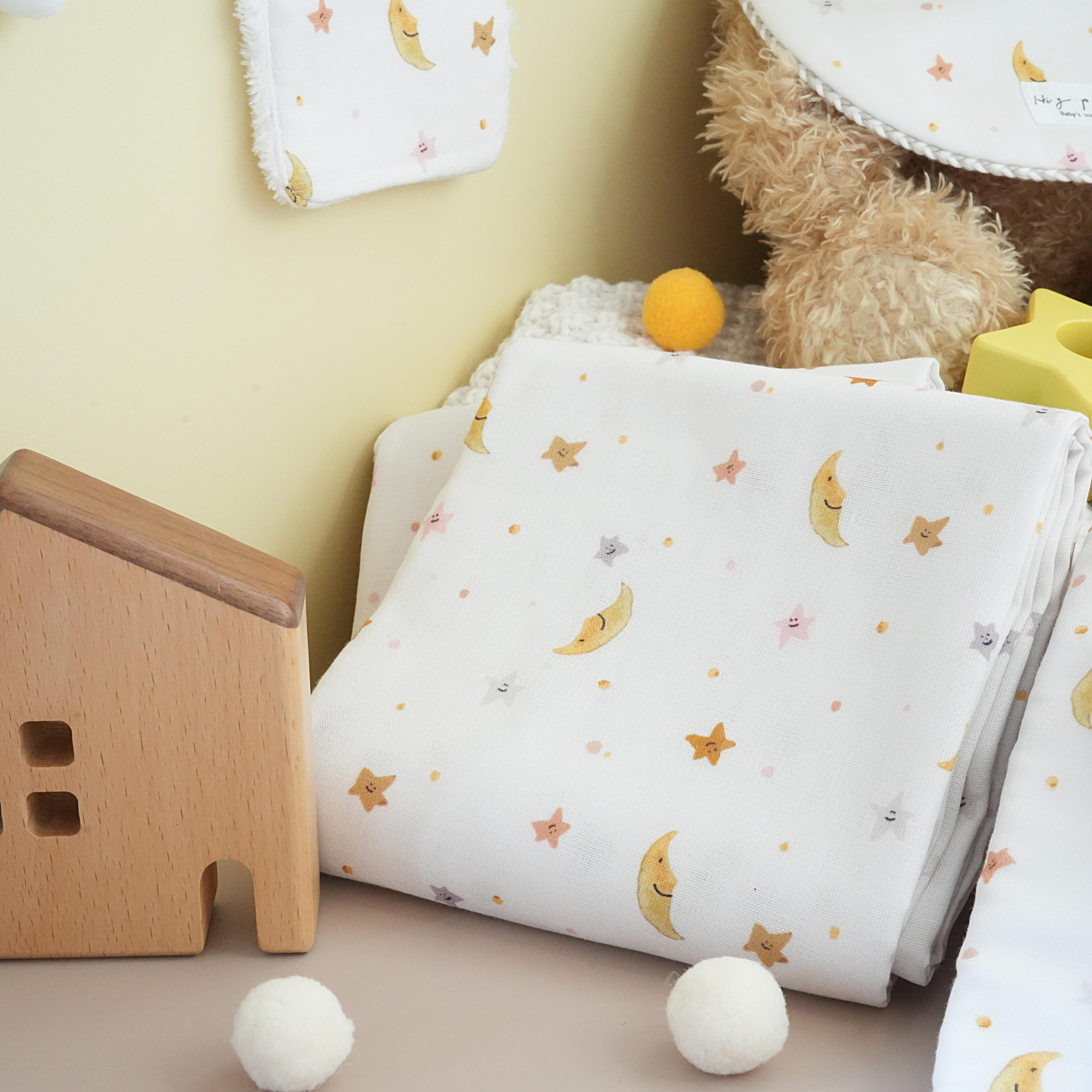 Hi Y.P store-包巾-獨家設計款-月光星海