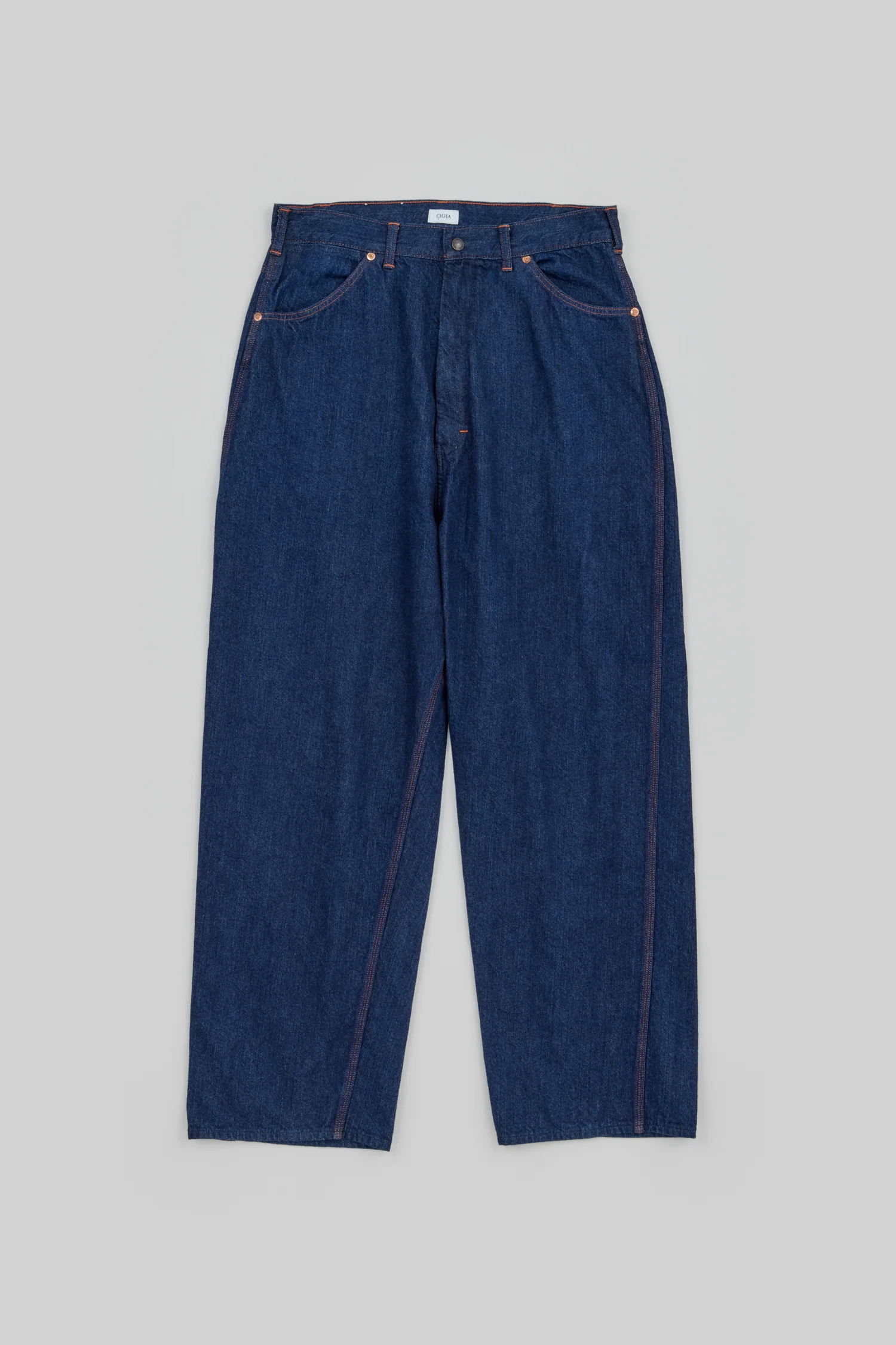 CIOTA PAINTER PANTS 11.5oz - NAVY ONE WASH