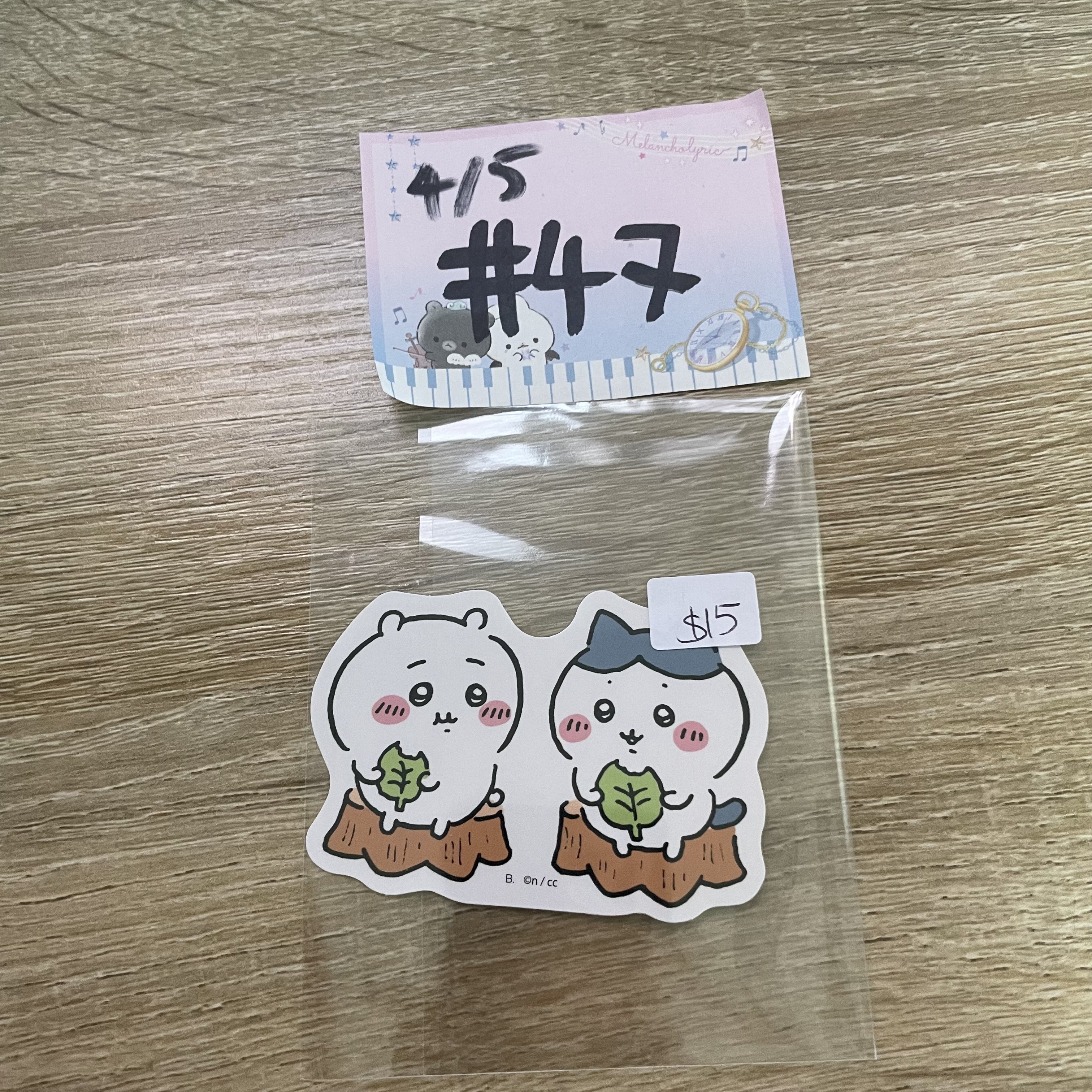 CHIIKAWA   貼紙#47