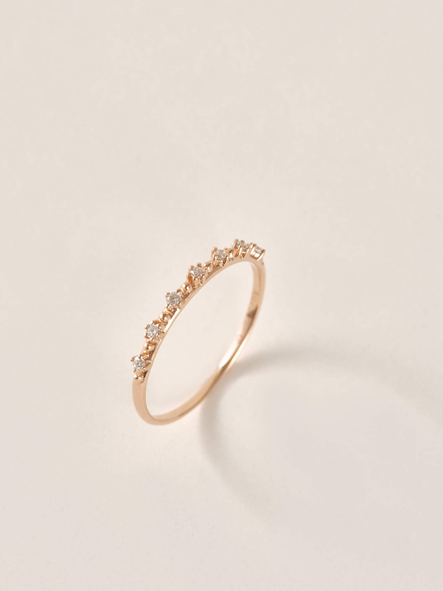 ETHEREAL 18K鑽石星塵戒指