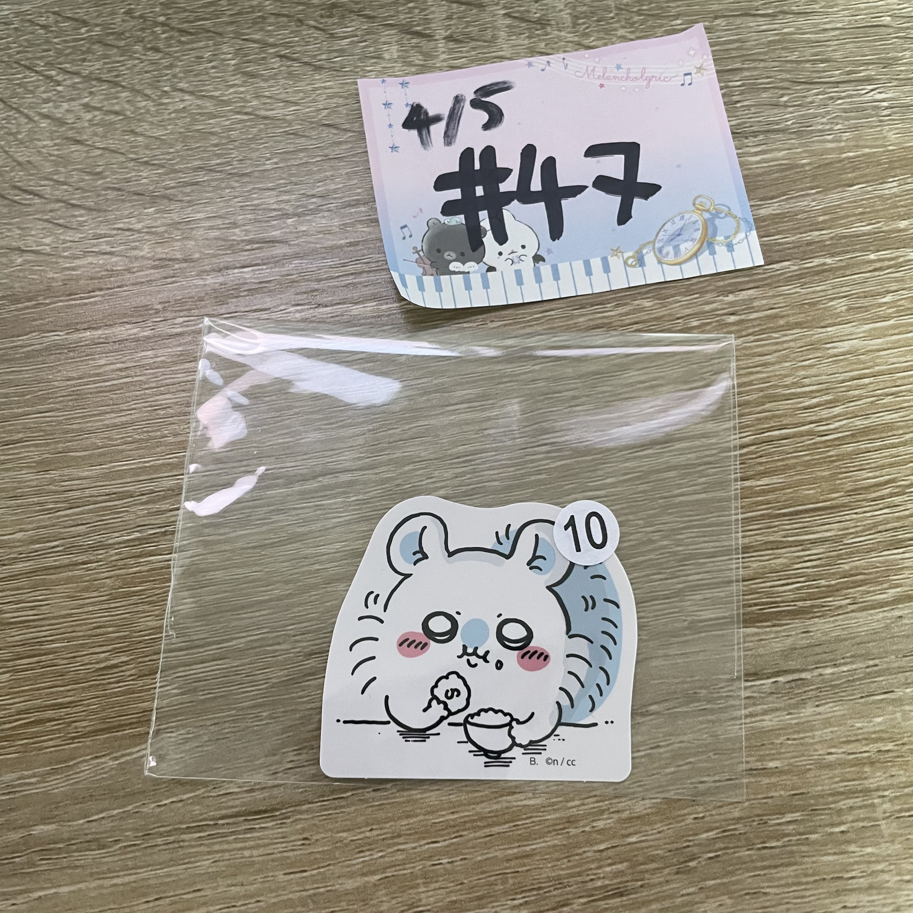 CHIIKAWA  飛鼠 貼紙#47