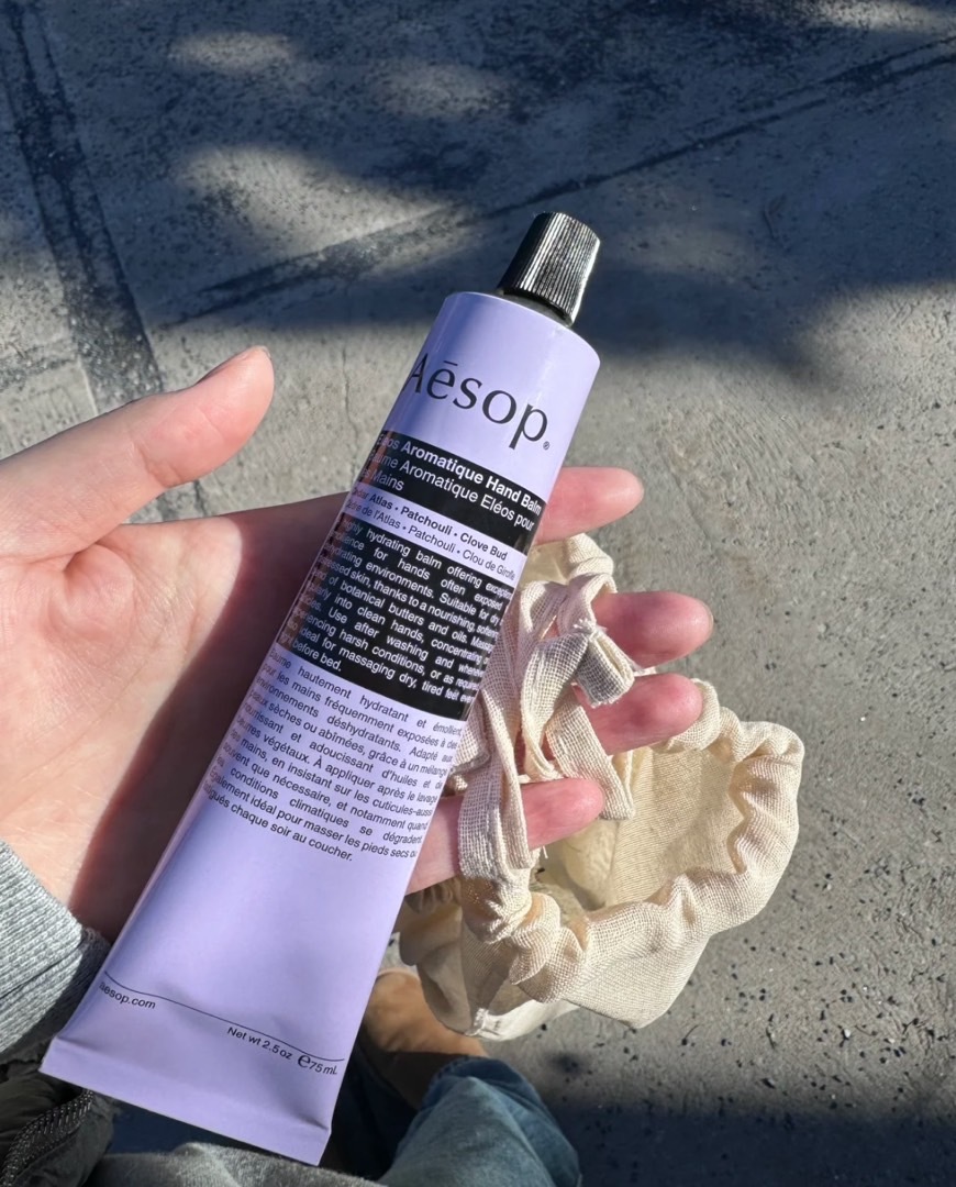 Aesop新款護手霜 厄勒俄斯芳香