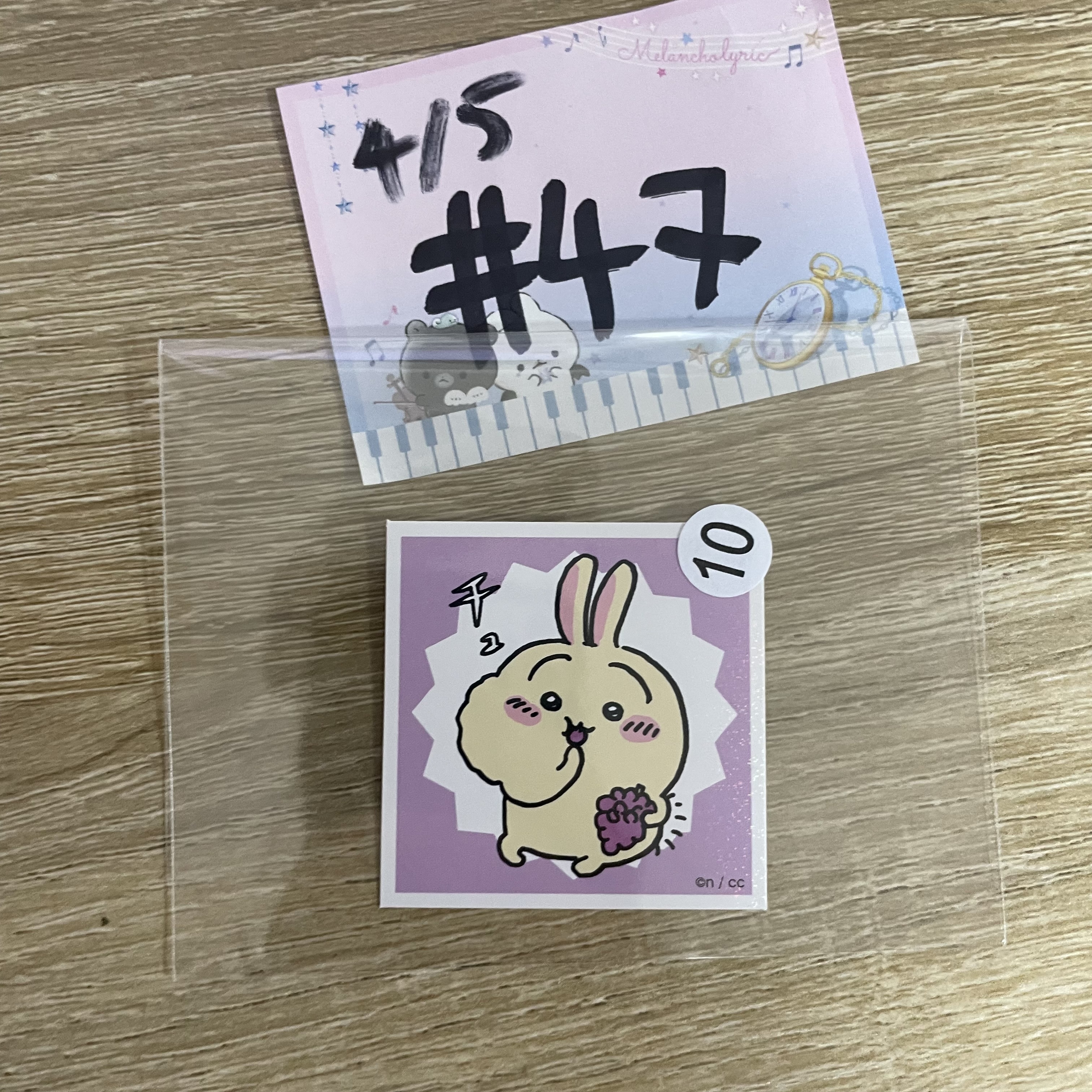 CHIIKAWA 兔兔 貼紙  #47