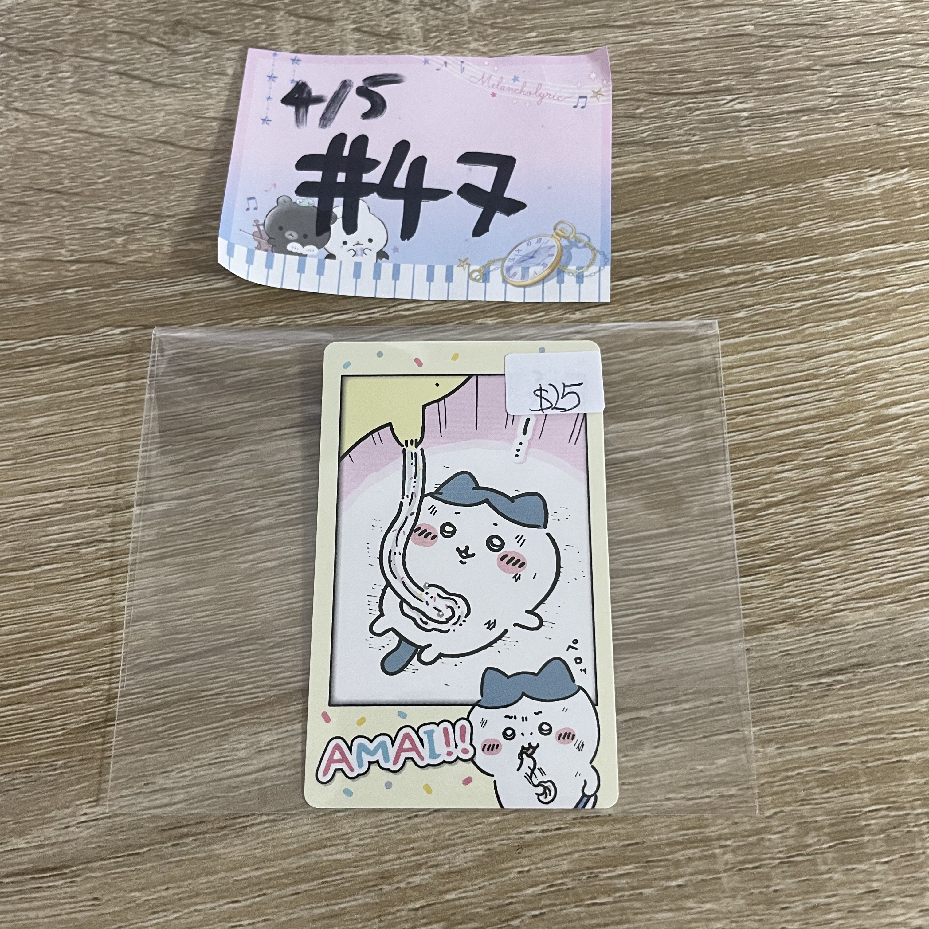 CHIIKAWA  八字貓  小卡#47