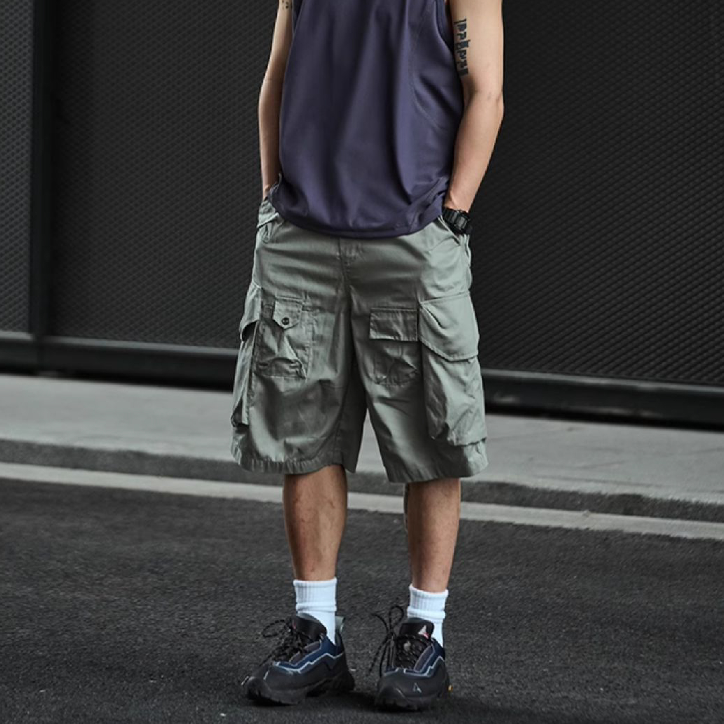 TANOXI GRANTEX Pocket Shorts 水洗多口袋 機能短褲 [TNX-P270]