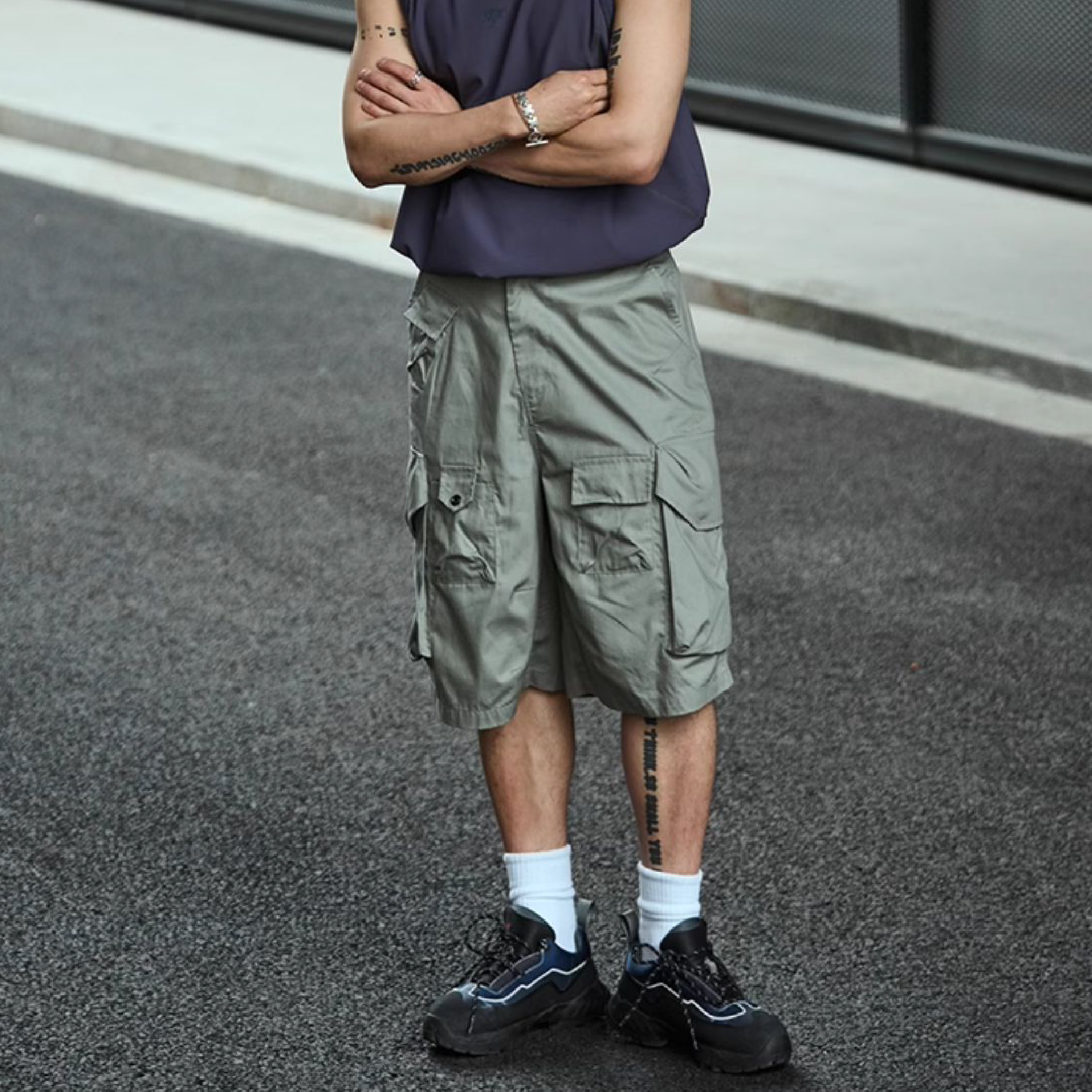 TANOXI GRANTEX Pocket Shorts 水洗多口袋 機能短褲 [TNX-P270]