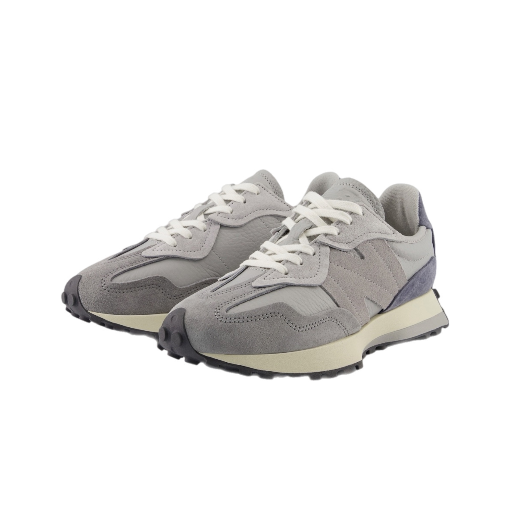 NEW BALANCE 327 麂皮 煙雨灰粉紫 U327WGC